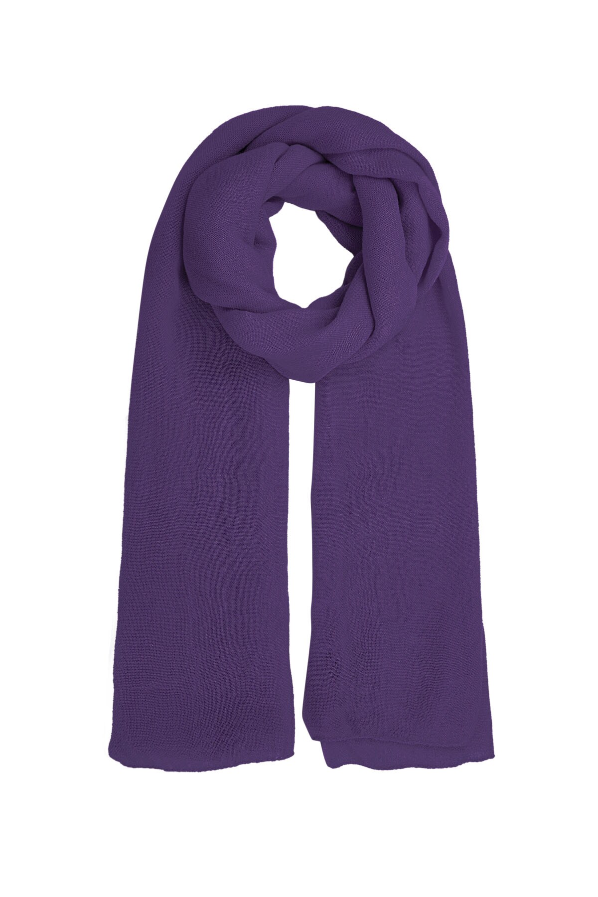 Scarf solid color - purple h5 