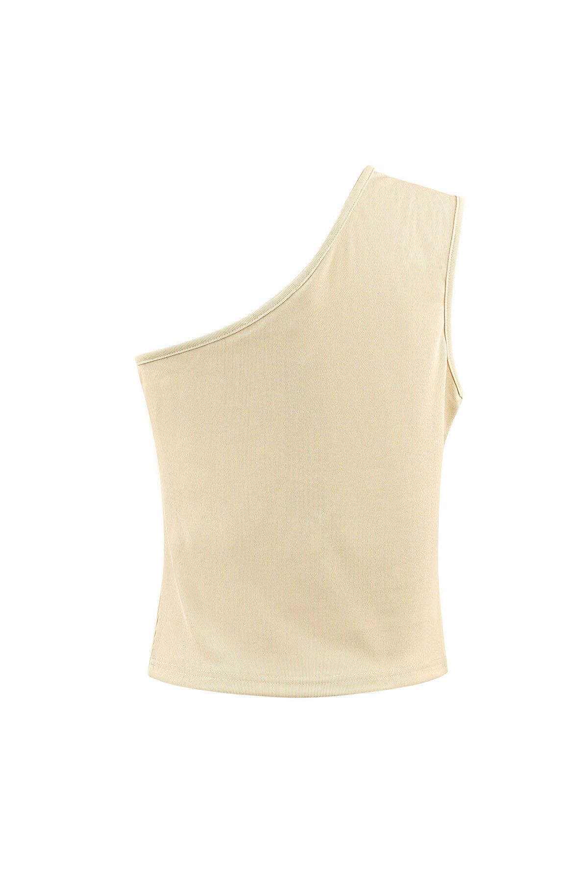 One shoulder top - skin color - M h5 Picture7