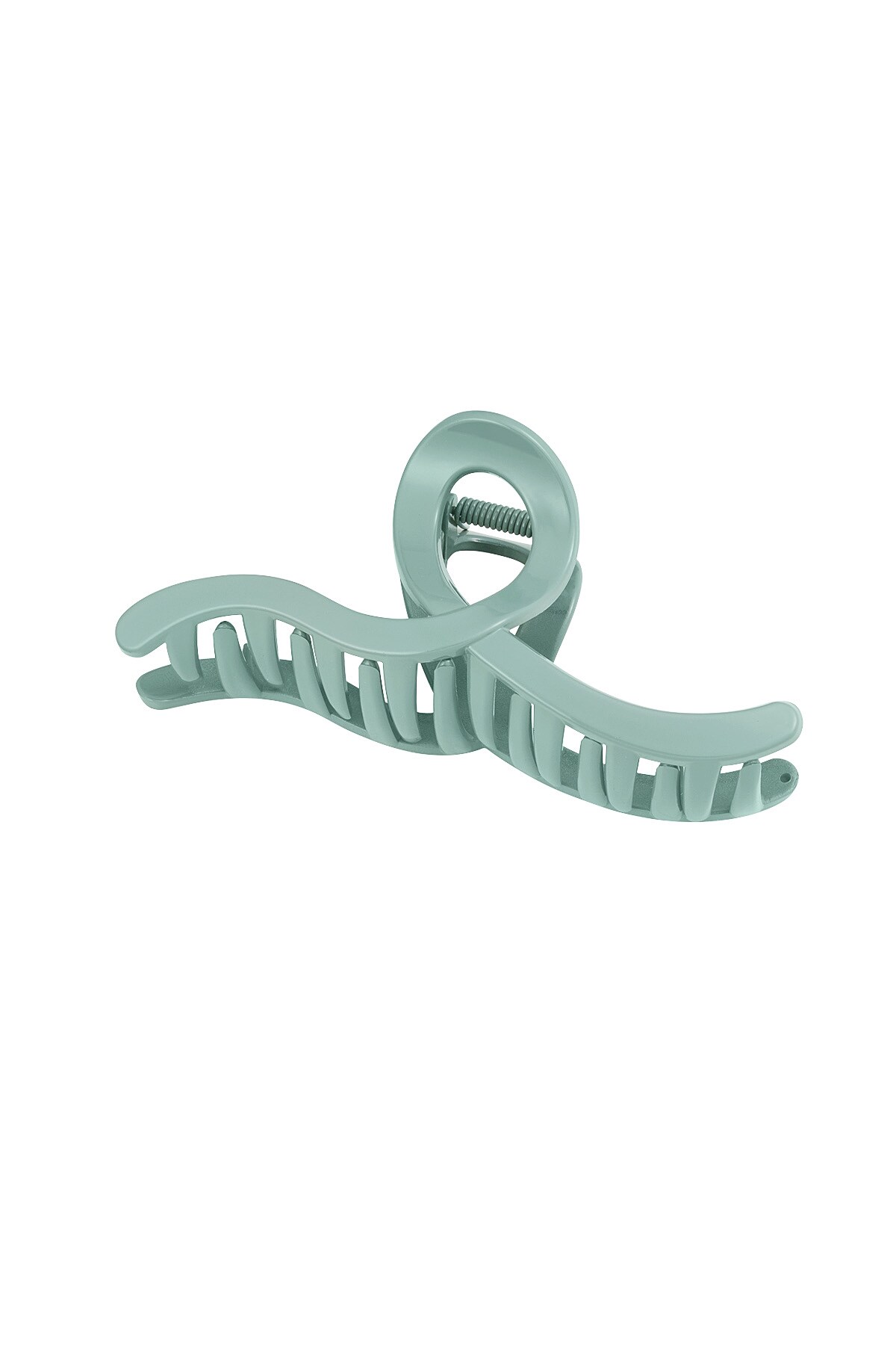 Hair clip swing - pastel green h5 