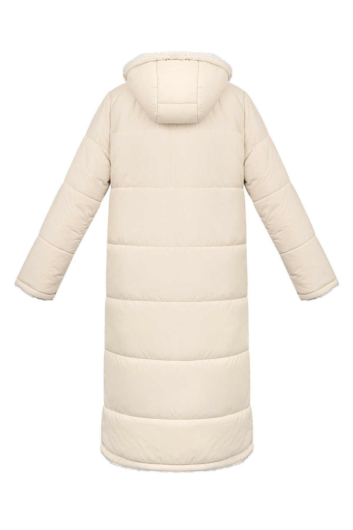 Nylon long coat - Beige - M h5 Picture9