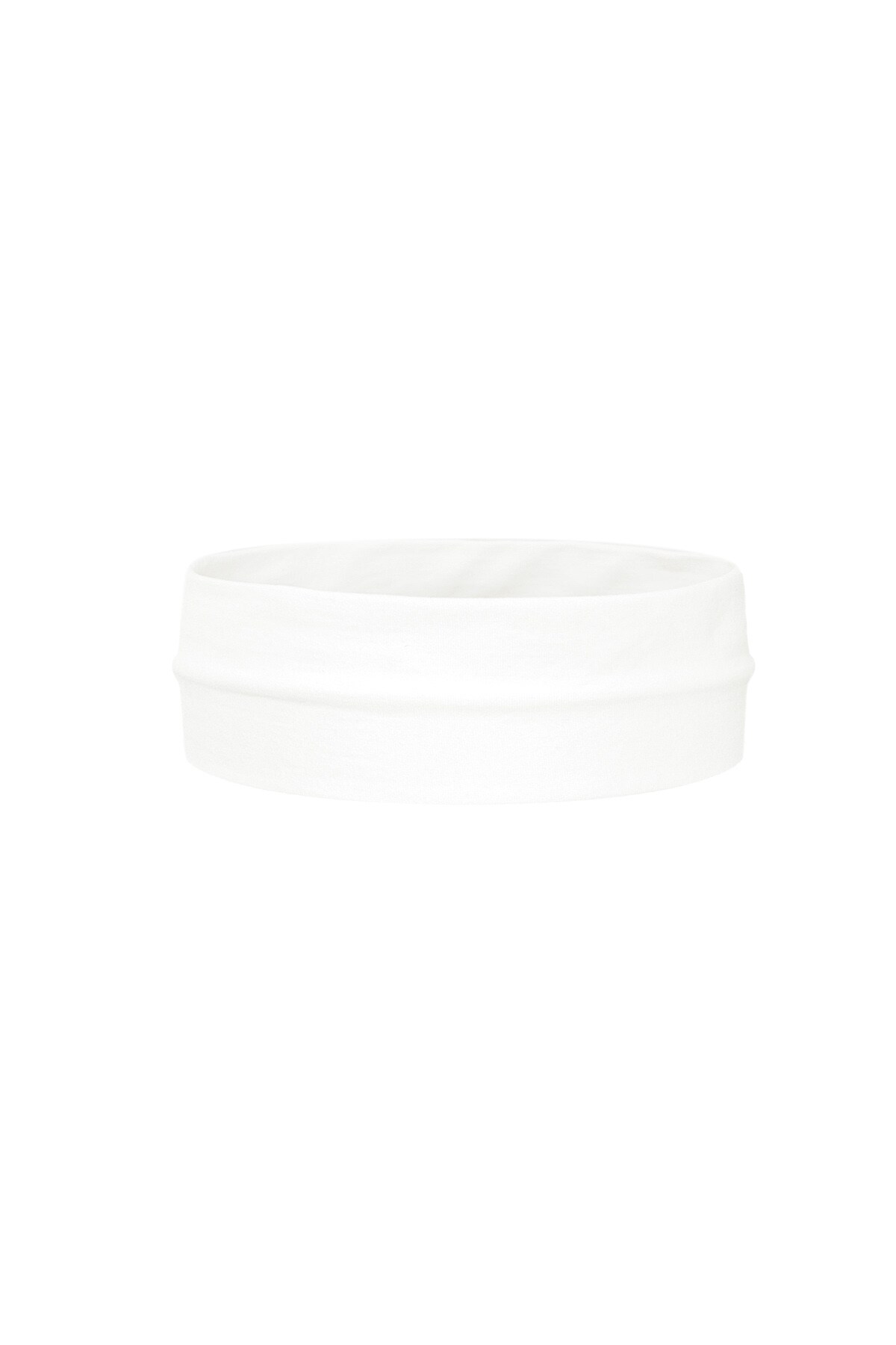 Basic hair band elastic - white h5 