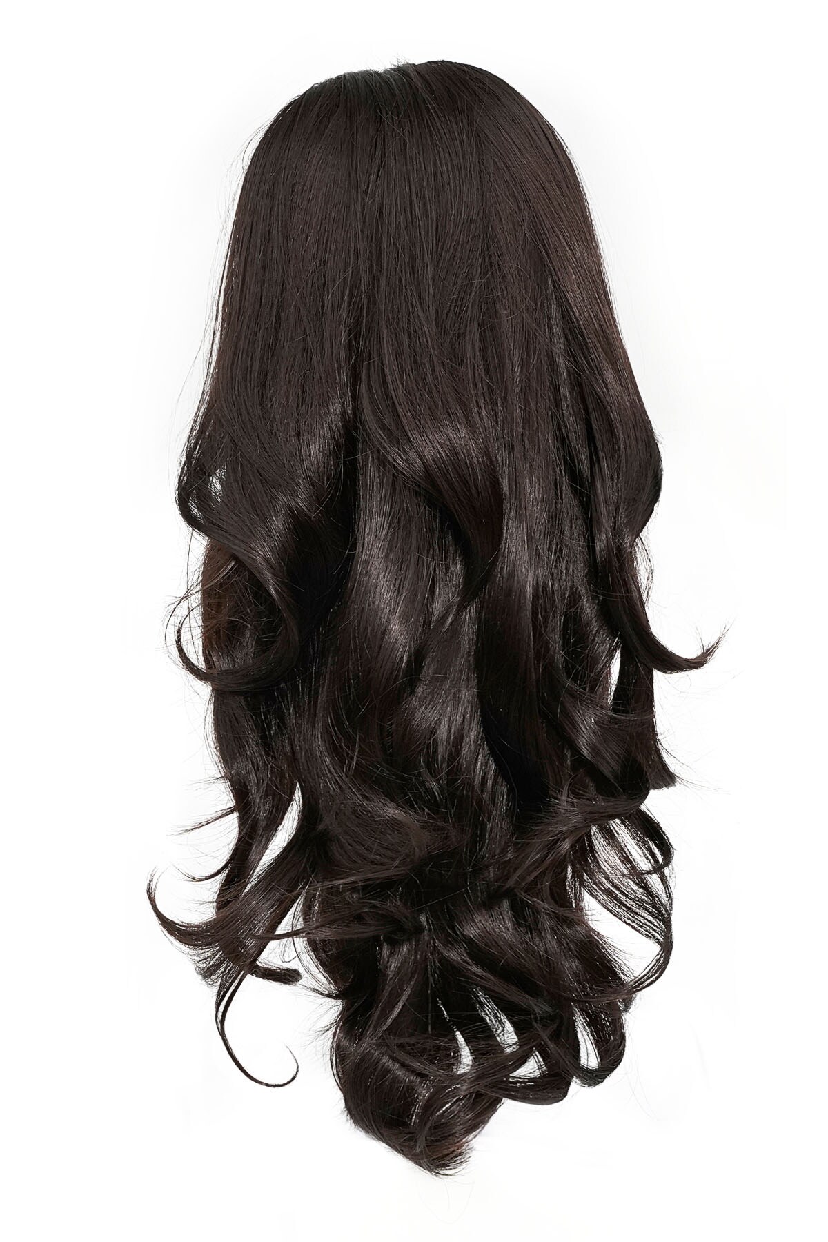 Ponytail wavy curl - black h5 