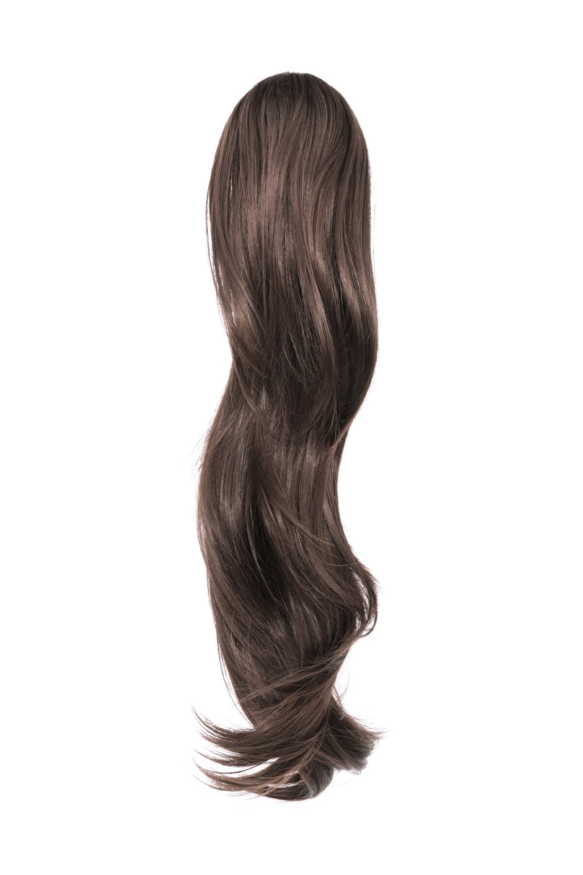 Ponytail light blow - dark brown h5 