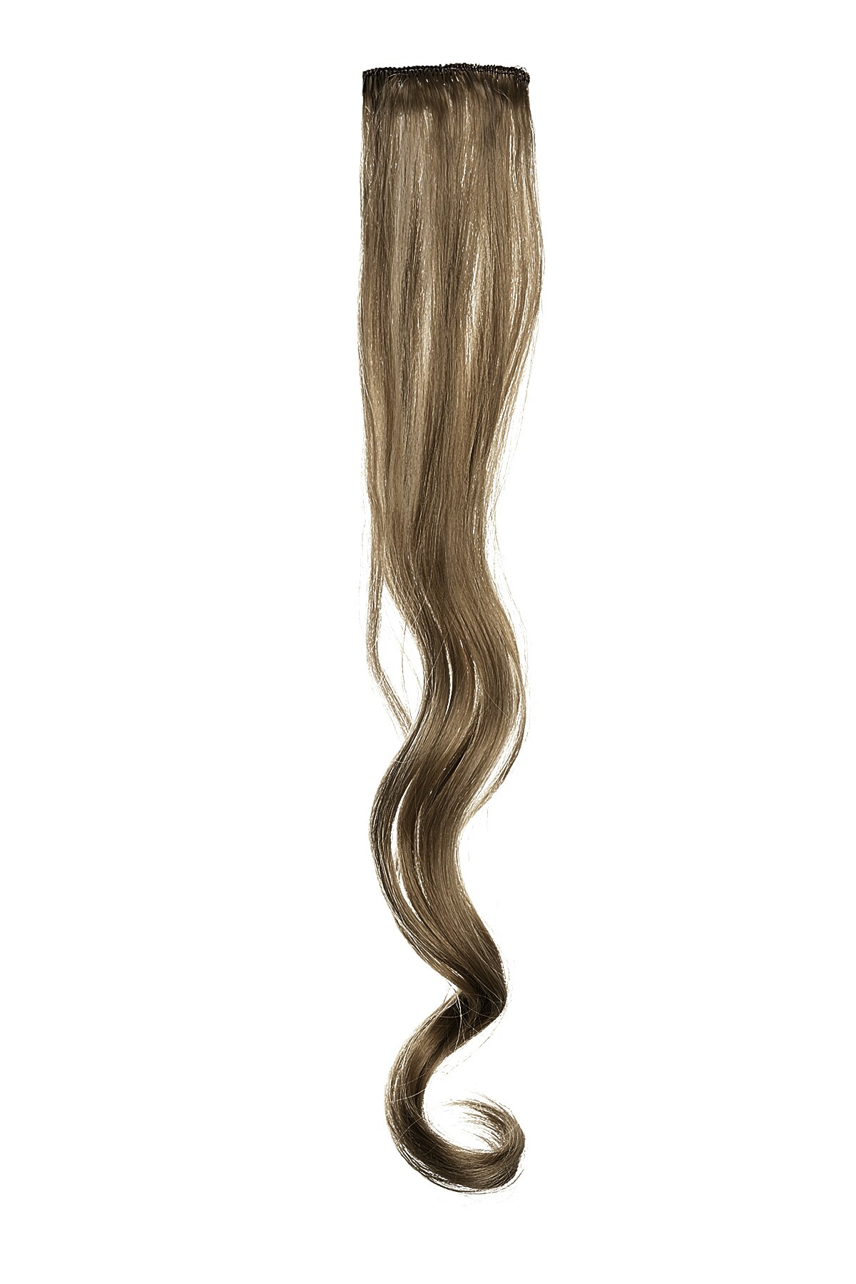 Single clip in wavy - camel h5 