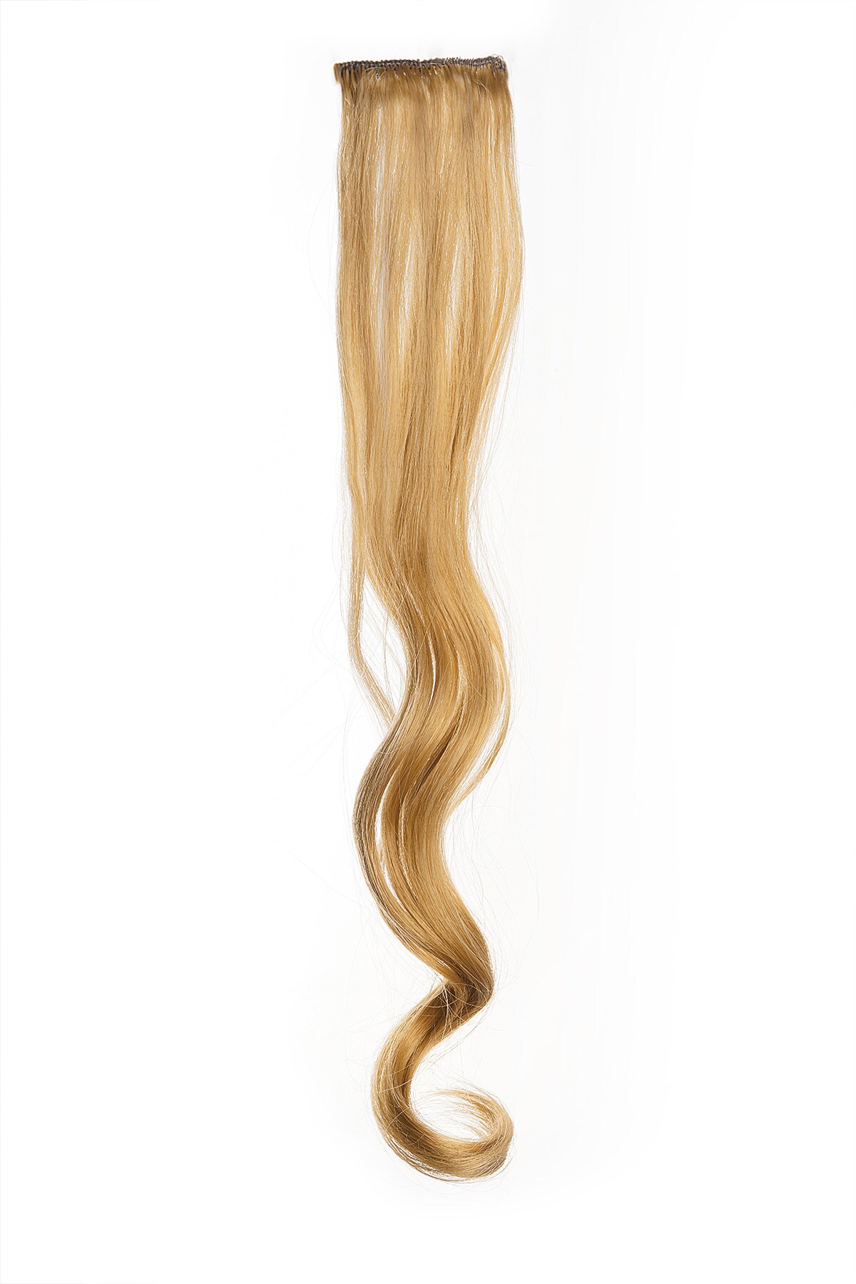 Single clip in wavy - brown h5 