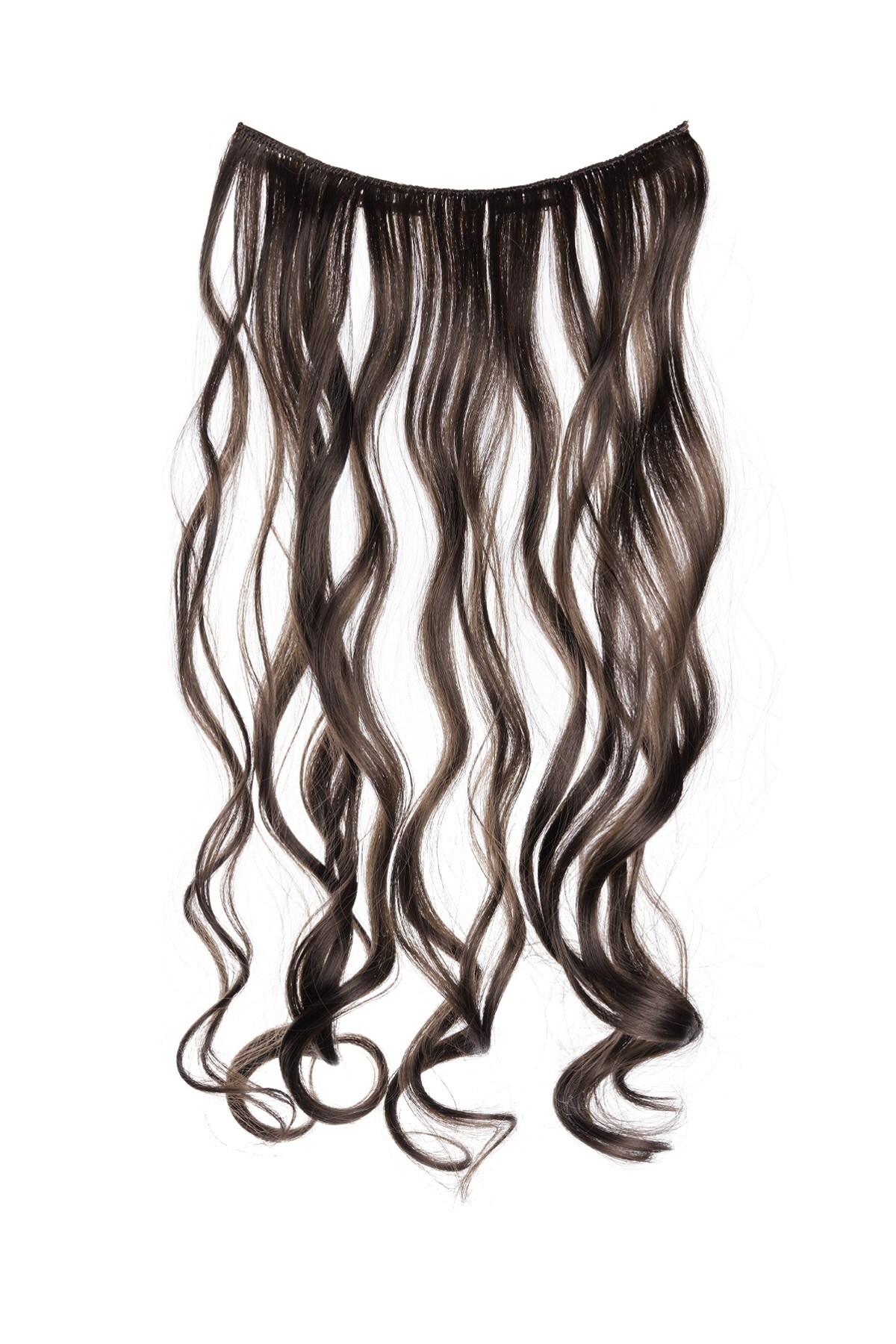 Clip in beach day - dark brown h5 