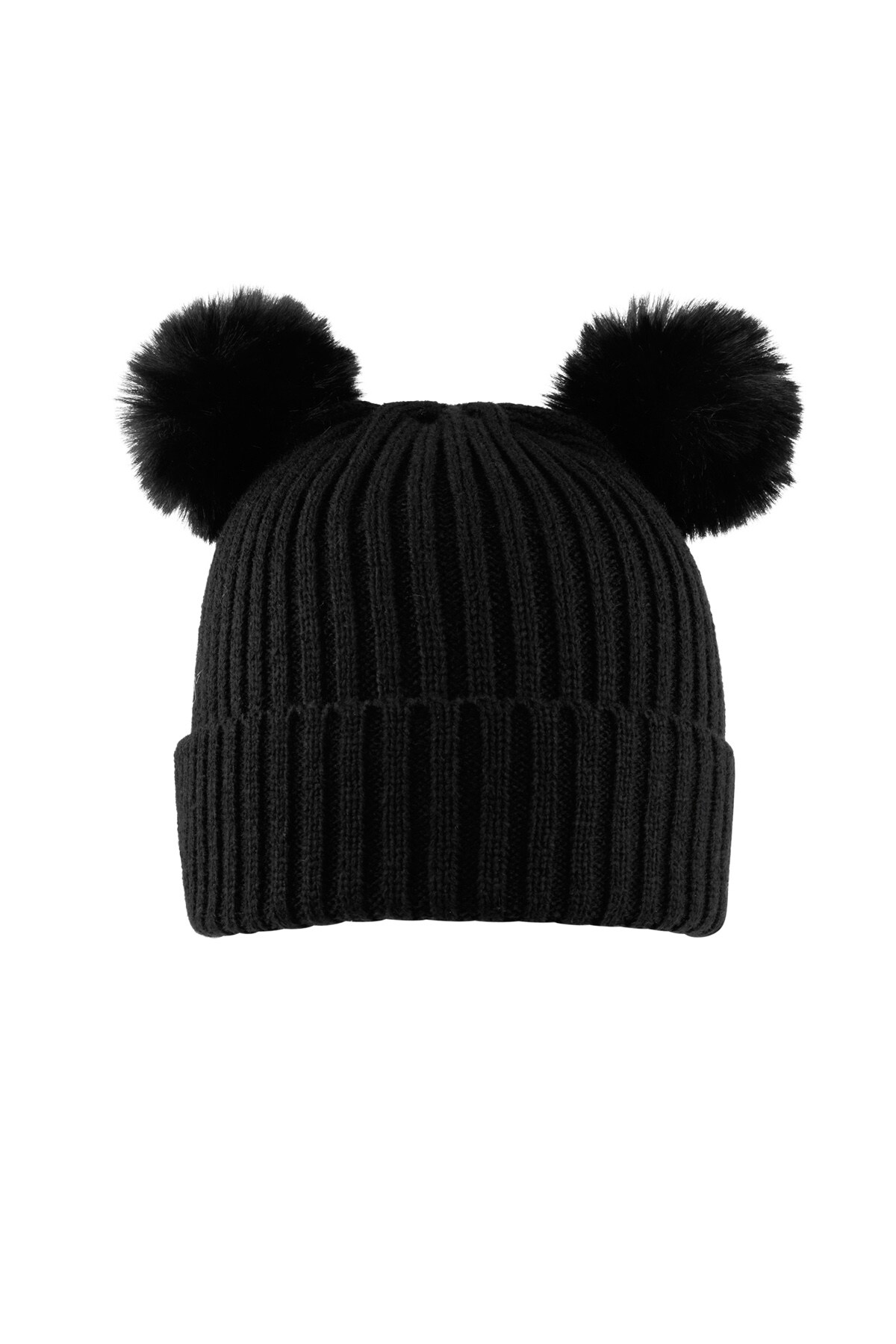 Kids - basic hat with black balls h5 