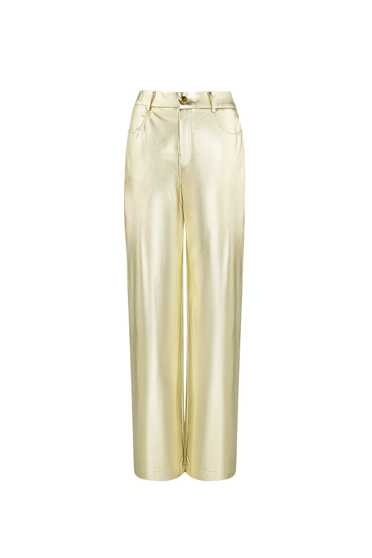 Metallic pants - Gold color h5 