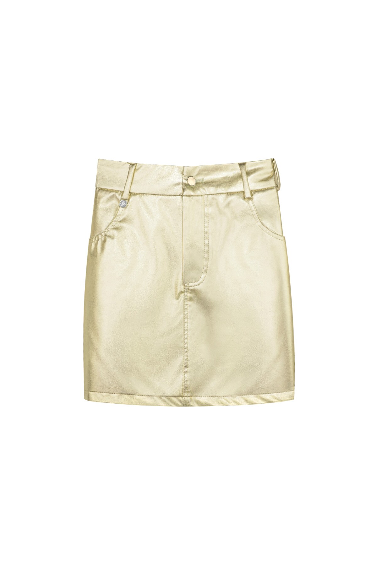 Metallic skirt - Gold color h5 