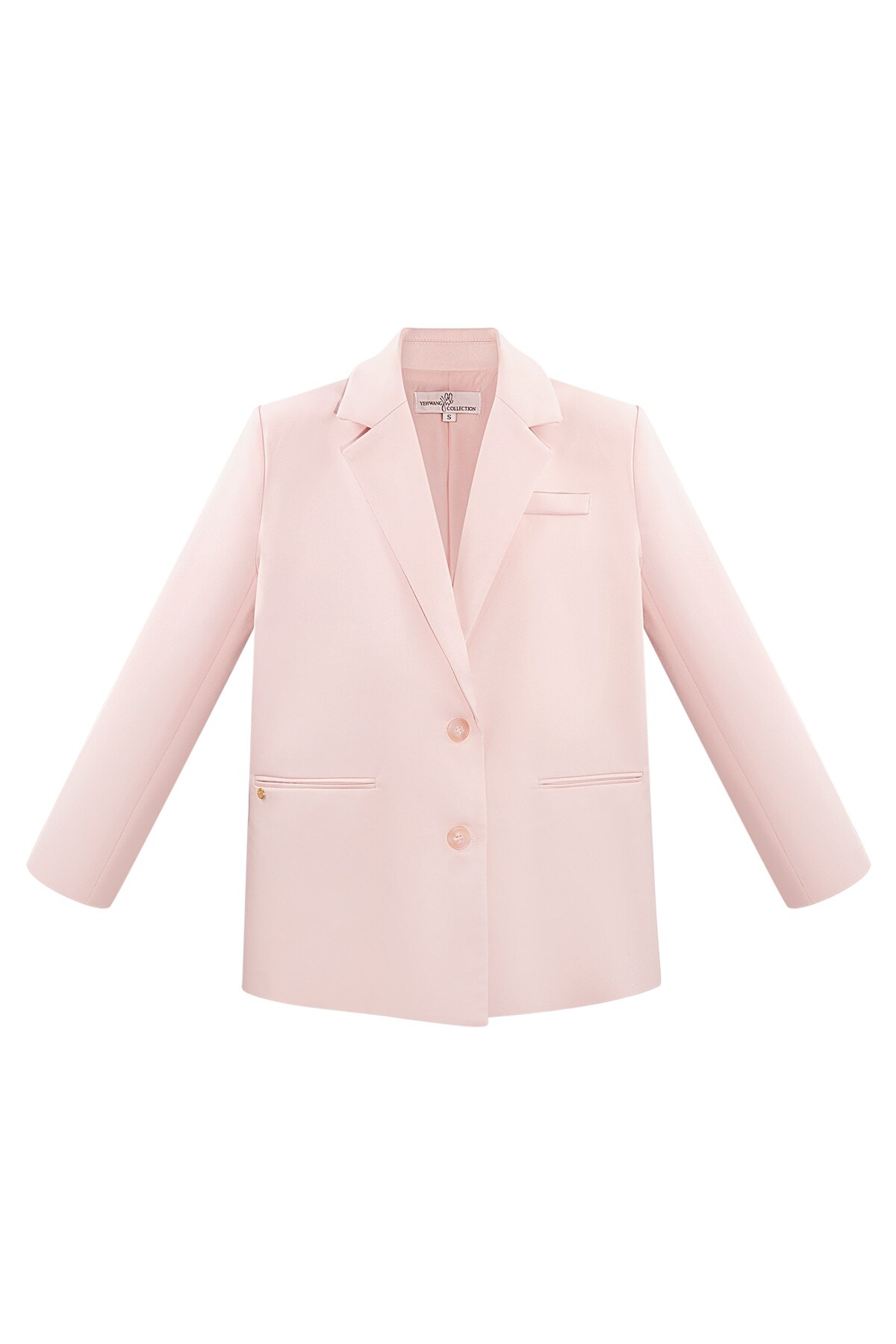 Two-button blazer - pink  