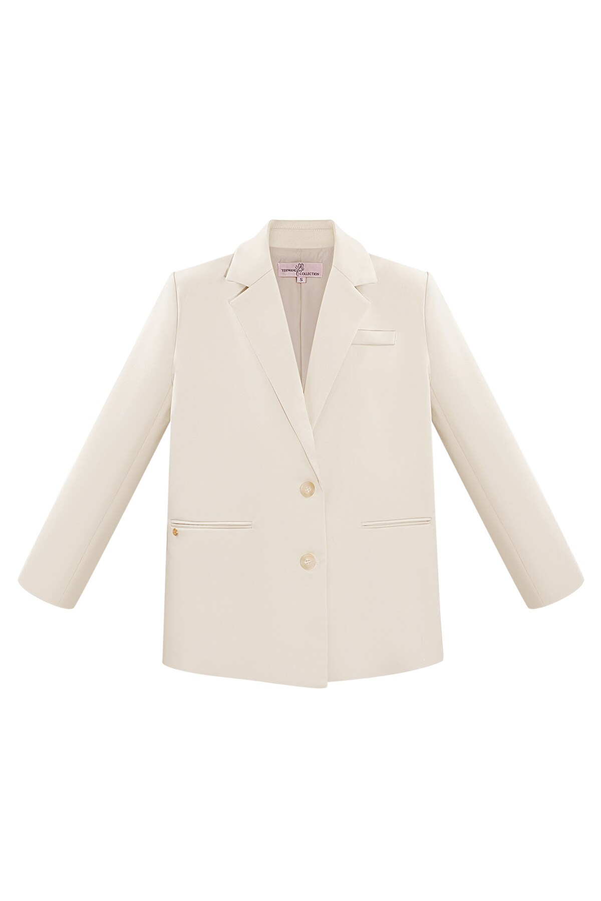 Two-button blazer - beige  h5 