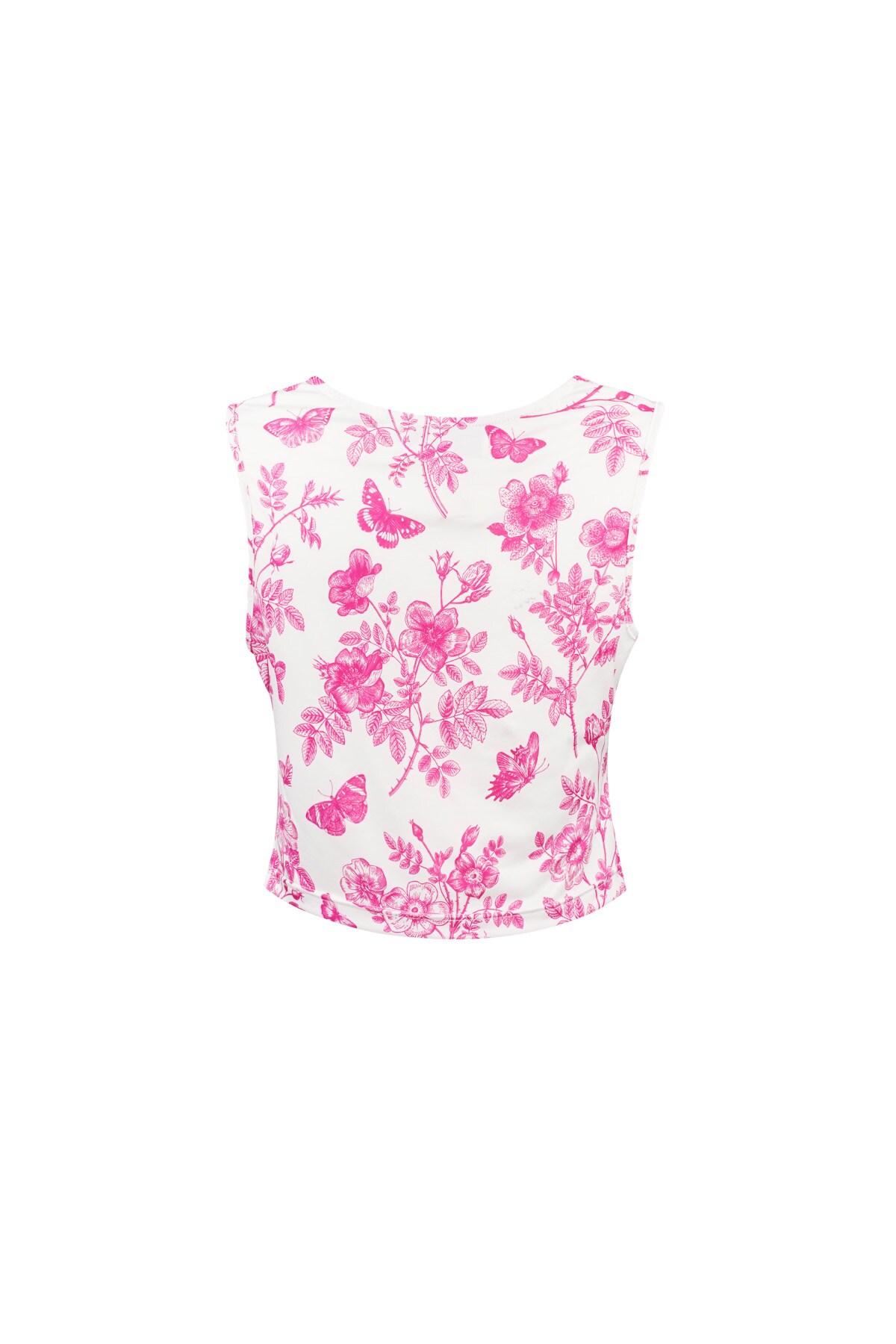 Flower butterfly top - fuchsia  h5 Picture11