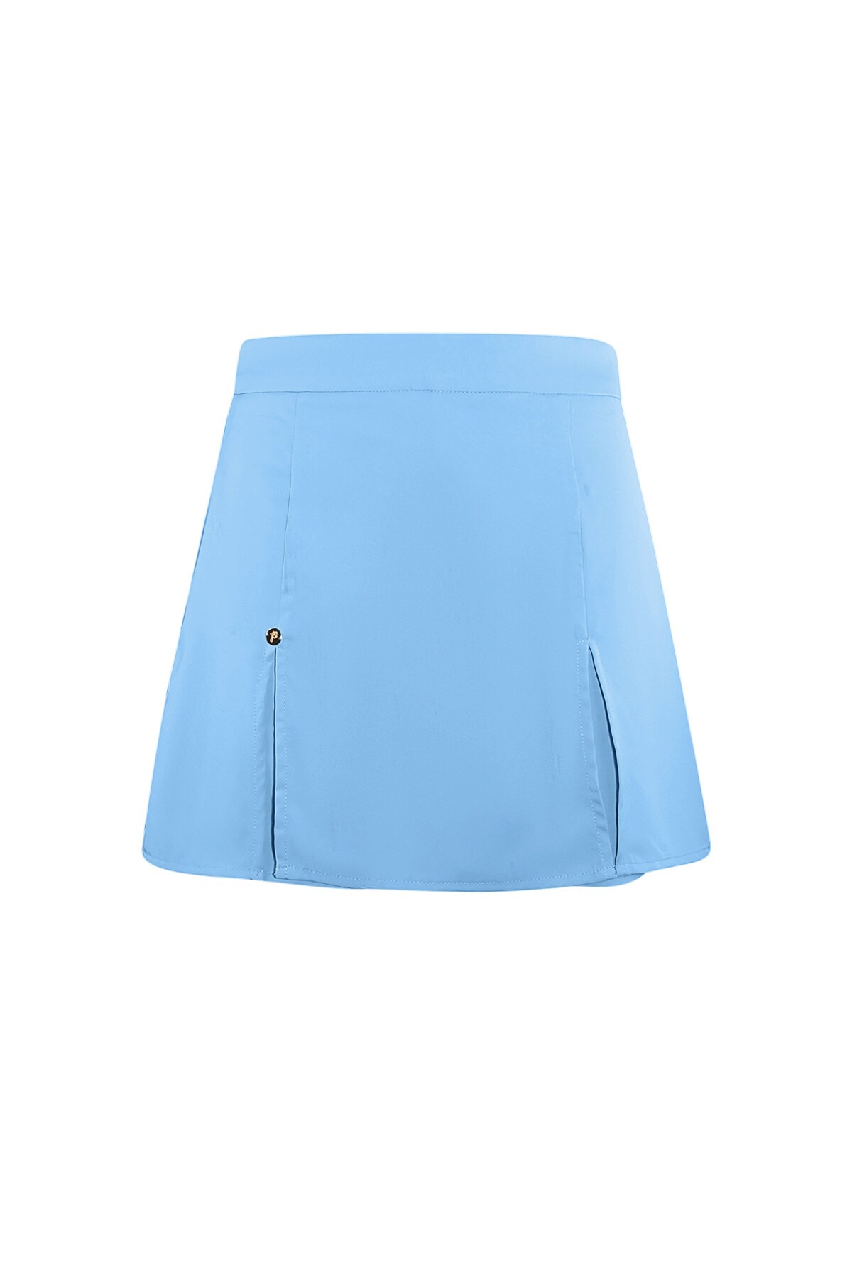 Pastel basic mini skort - blue h5 