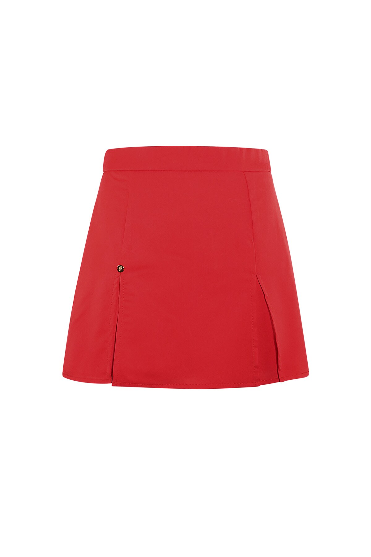 Pastel basic mini skort - red h5 