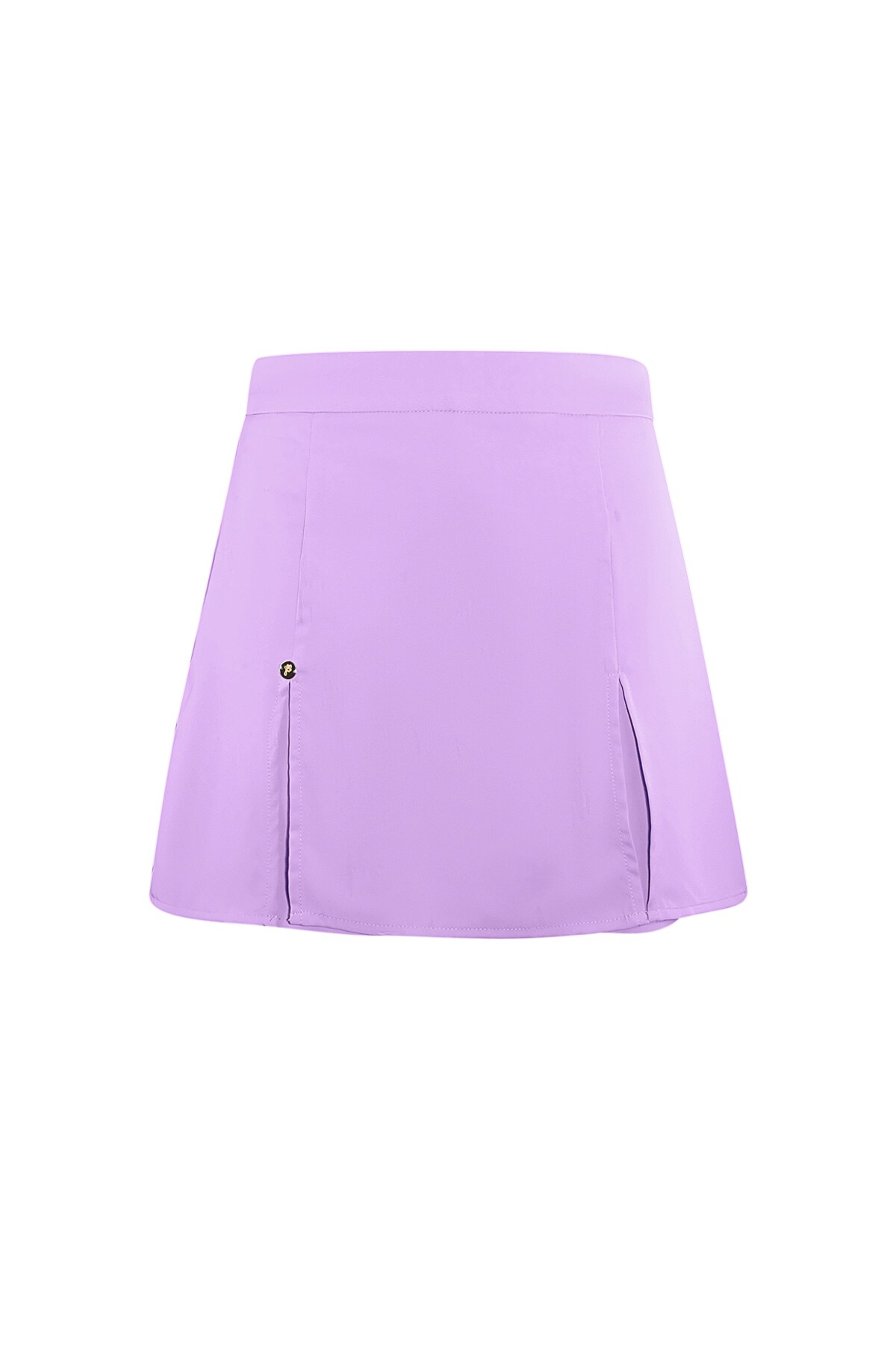 Pastel basic mini skort - lilac 