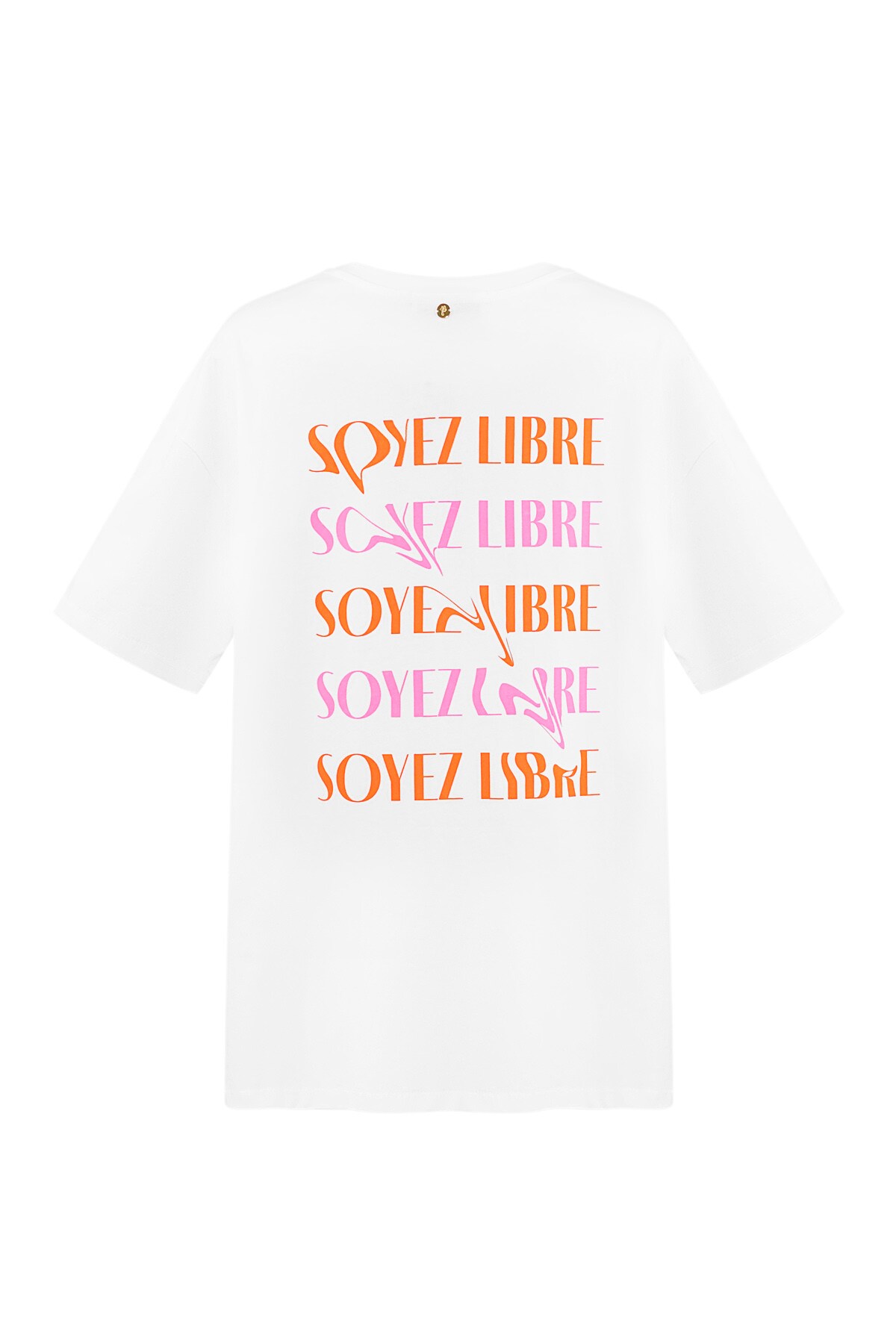 T-shirt soyez libre - white h5 Picture7