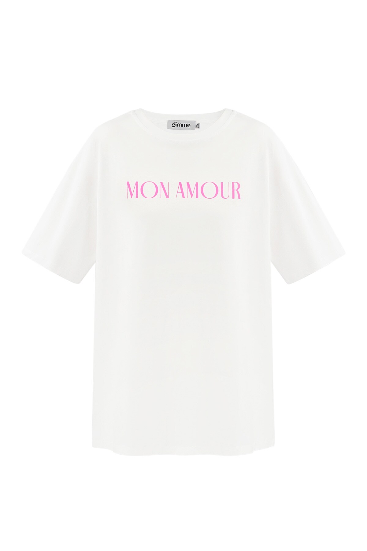 T-shirt mon amour - white h5 