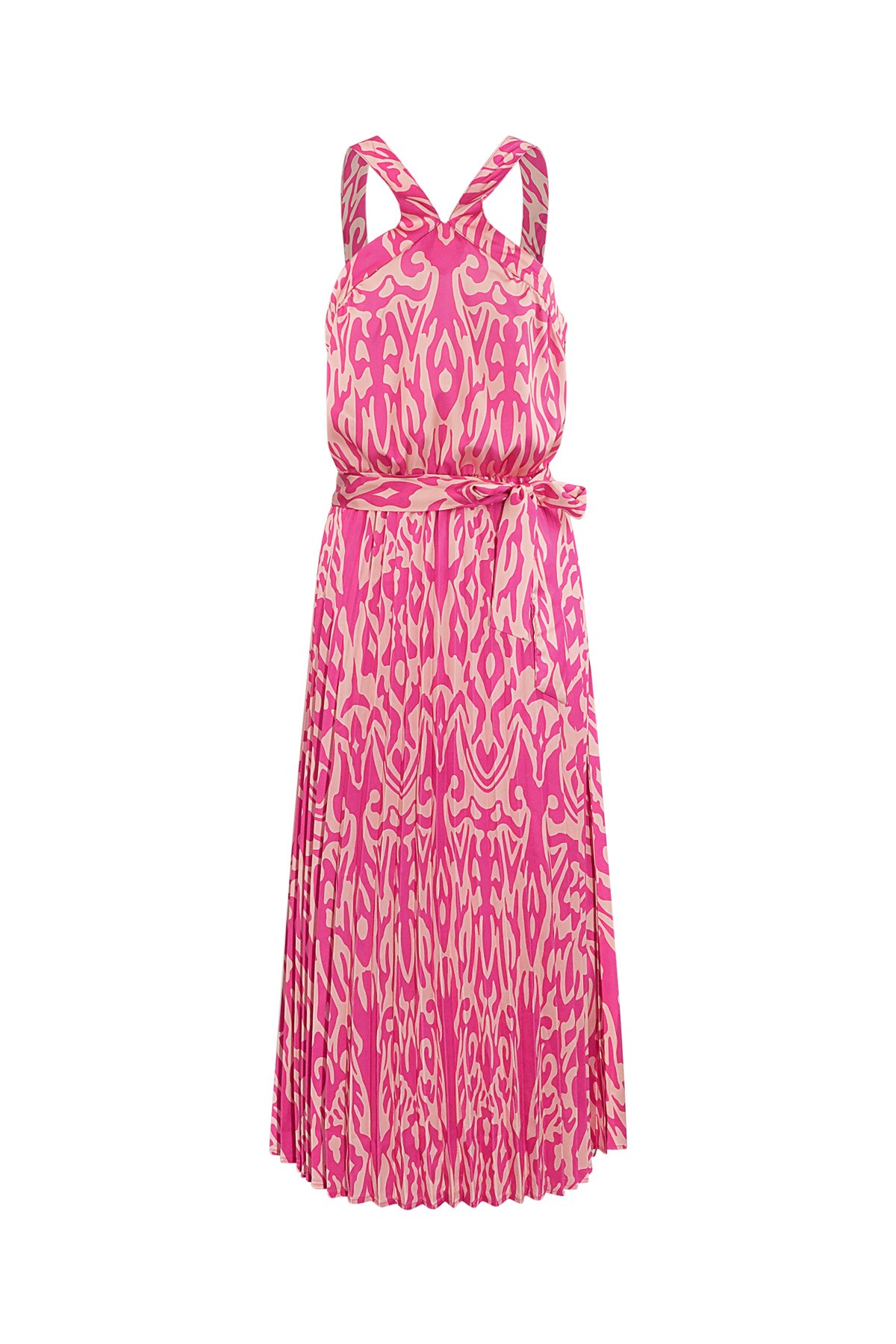 Dress tropical vibes - fuchsia h5 