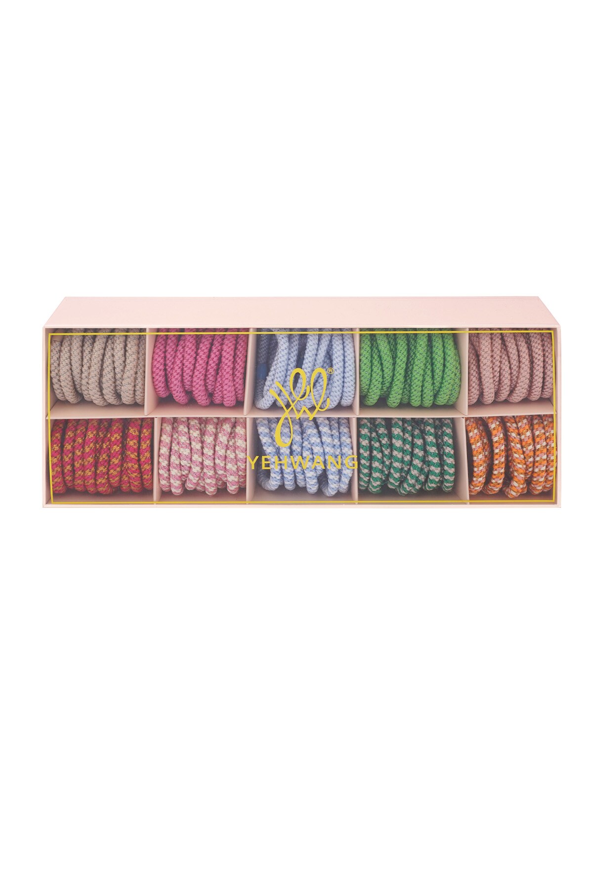 Hair elastic bracelets box tropical vibe - multi Picture2