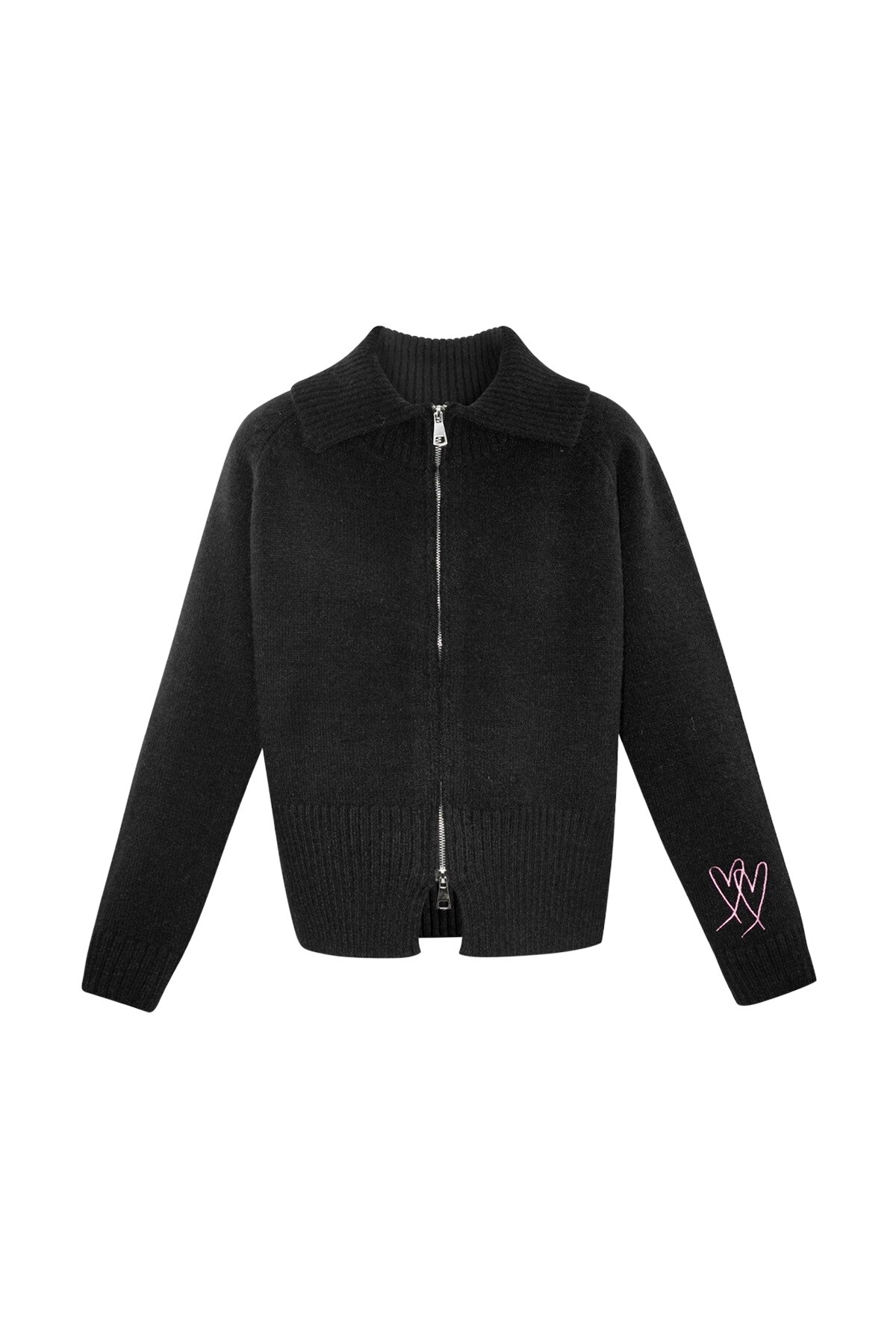 Gentle Glow cardigan - black 