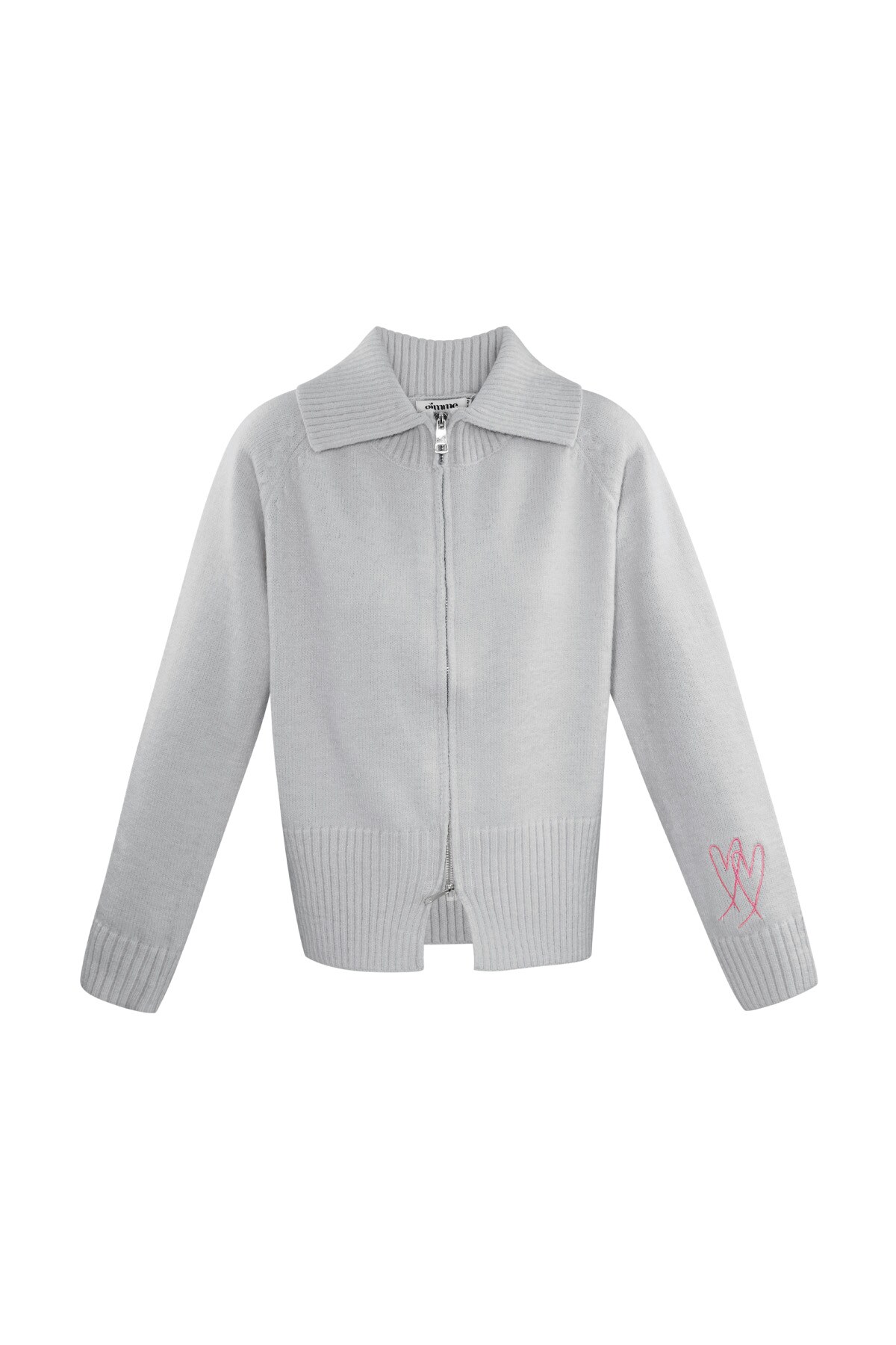 Gentle Glow cardigan - grey h5 