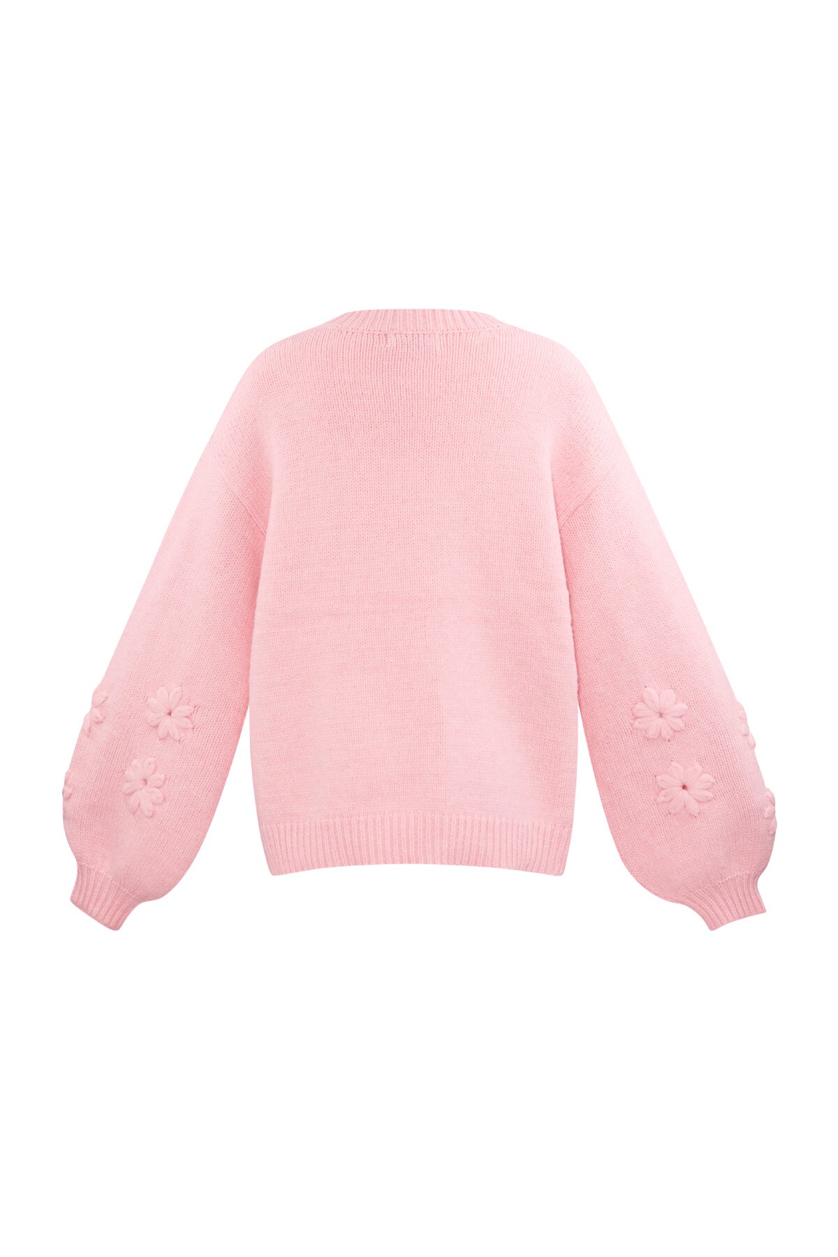 Lovely floral touch sweater - pink Picture8