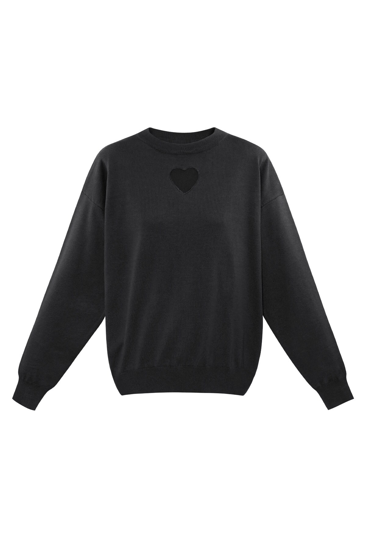 Forever in my heart sweater - black h5 