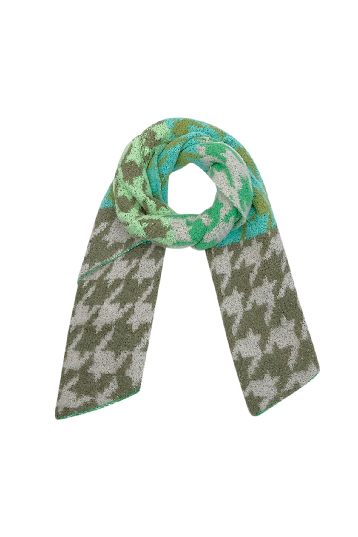 Velvet Vibes scarf - green 