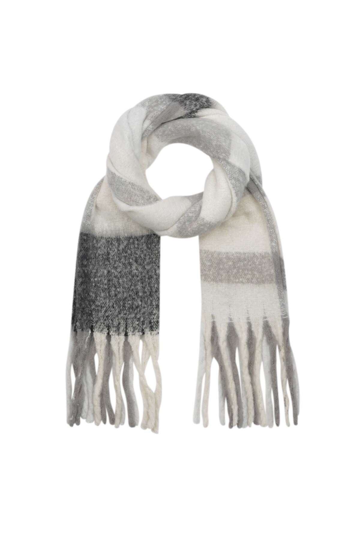 Elegant Embrace scarf - grey 