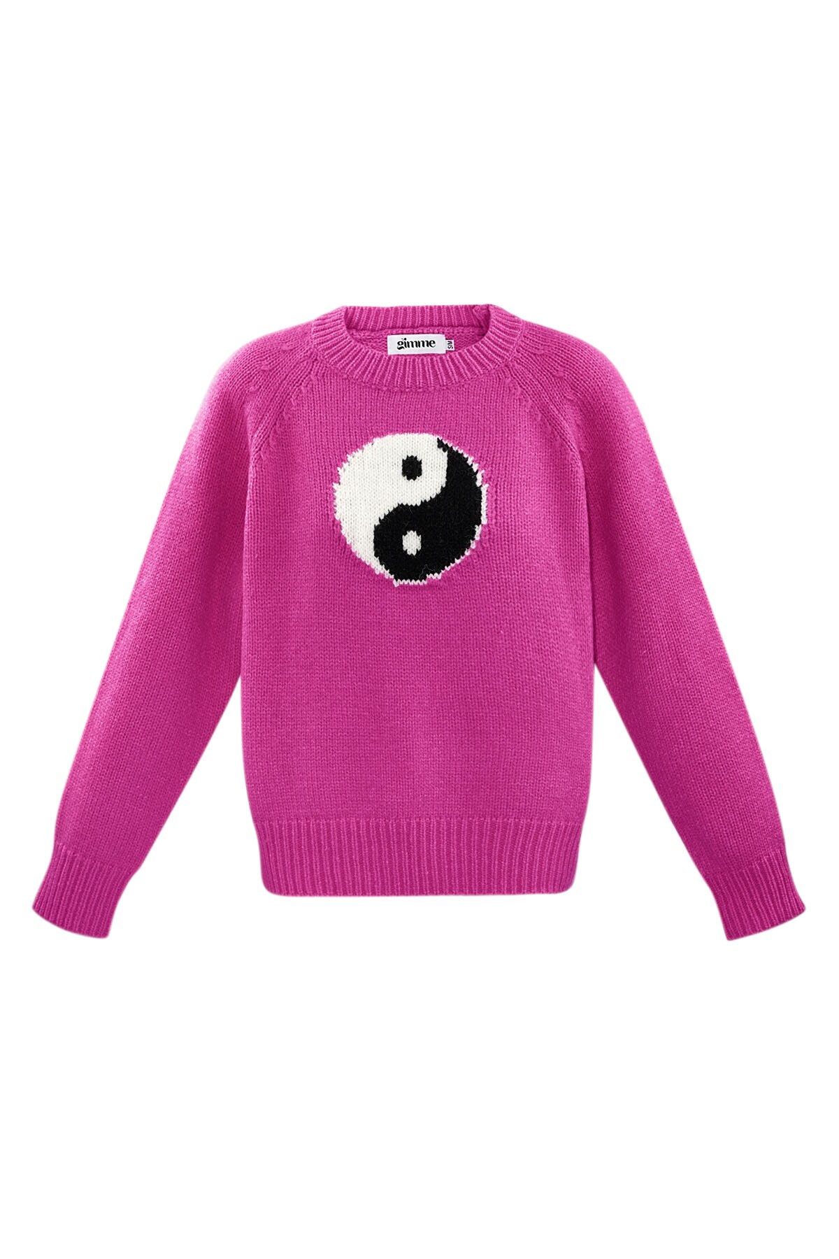 Ying Yang Breeze - fuchsia 