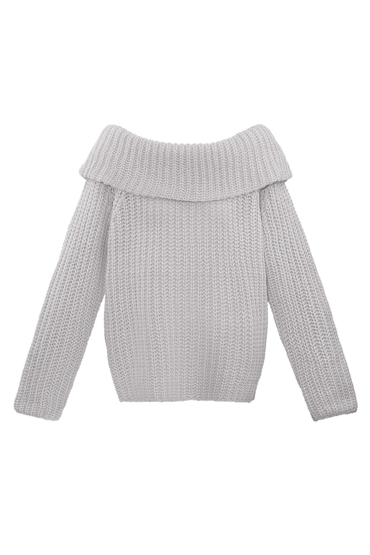 Frosty Morning sweater - grey h5 