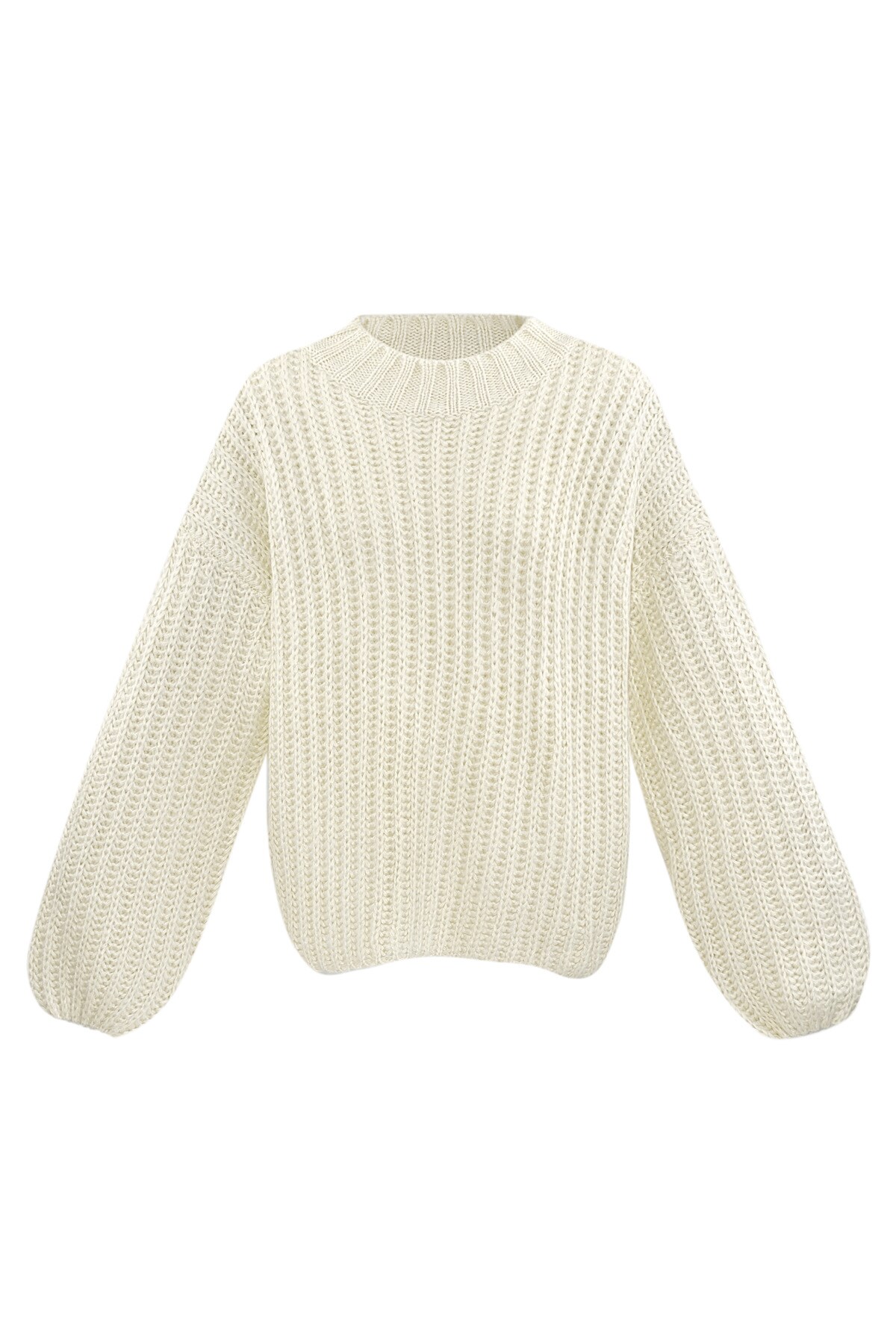 Everyday Classic sweater - off-white h5 