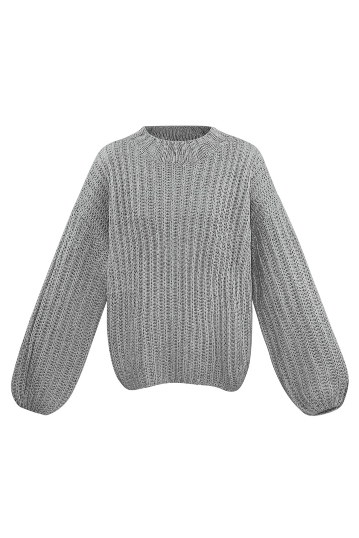 Everyday Classic sweater - grey h5 