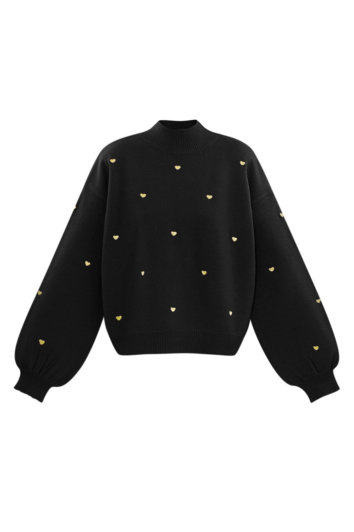 Sweetheart Charm sweater - black 