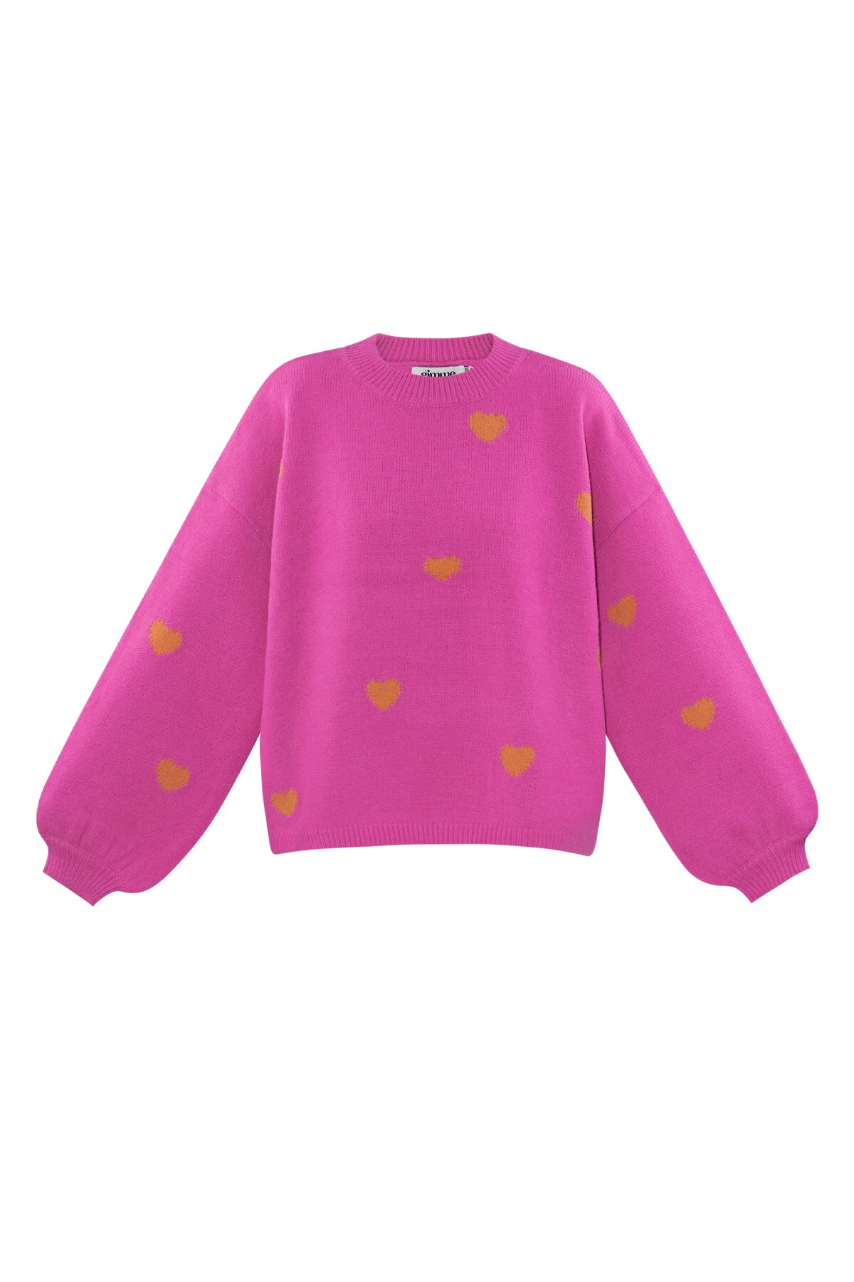 Heartfelt Hugs sweater - fuchsia 