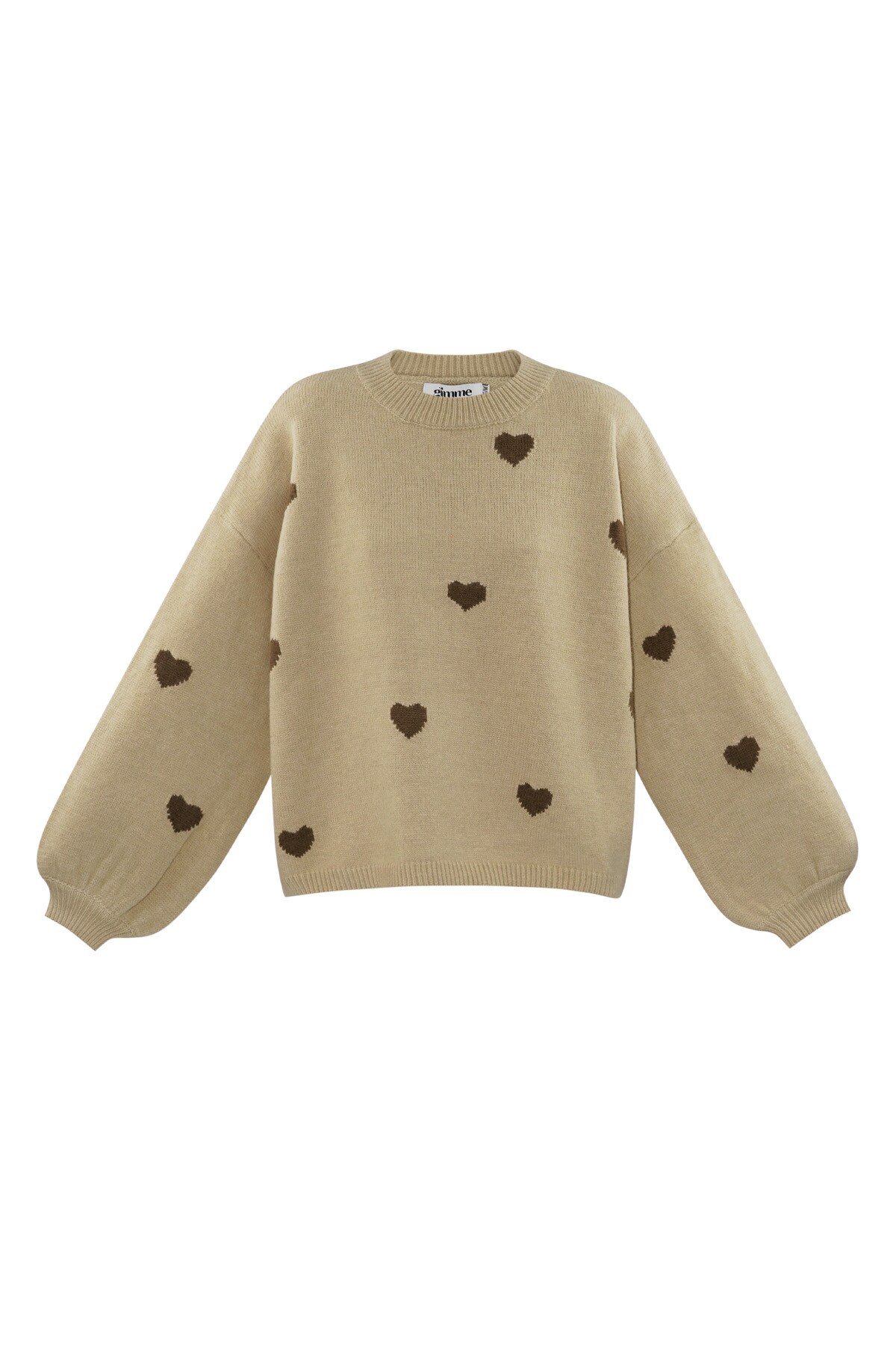 Heartfelt Hugs sweater - camel 