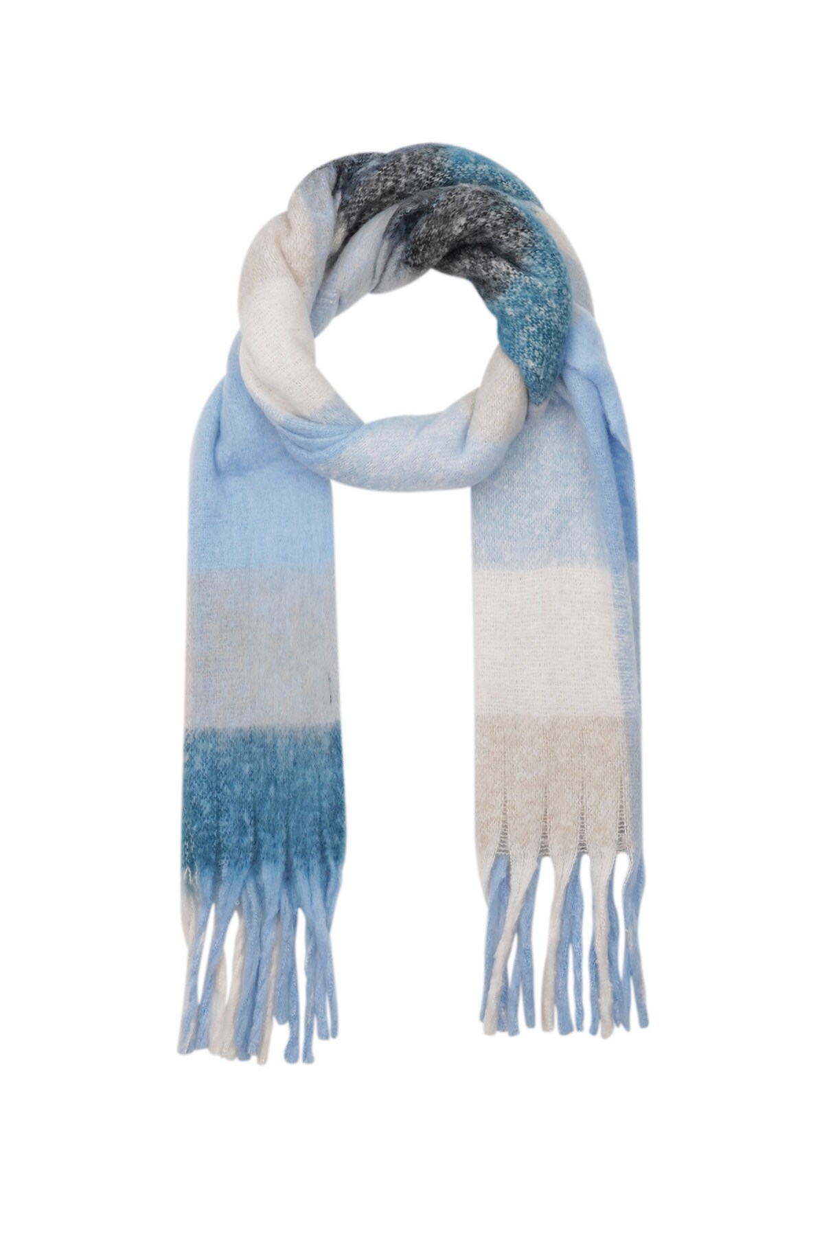 Winter Muse scarf - blue 