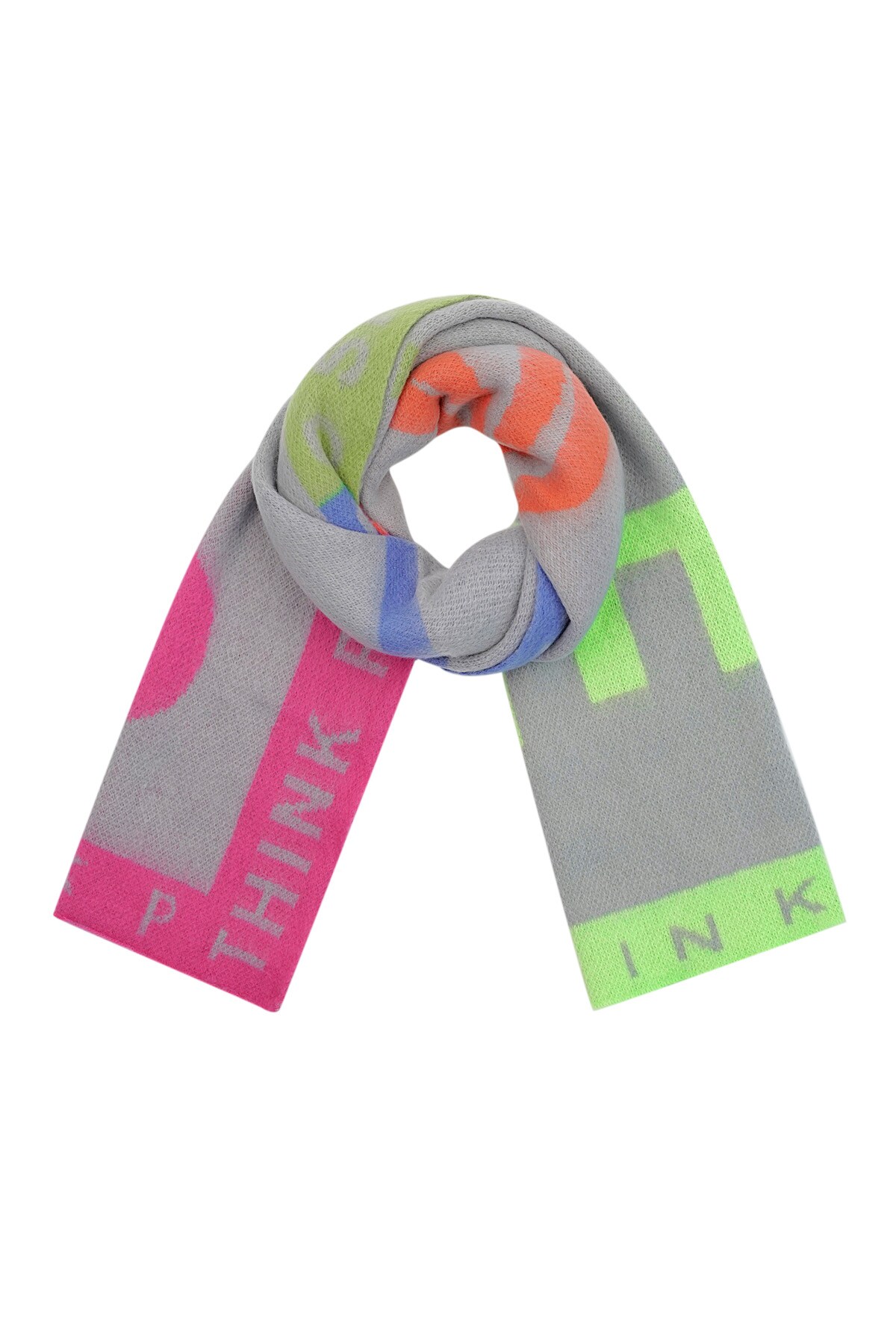 Scarf smile away - grey h5 