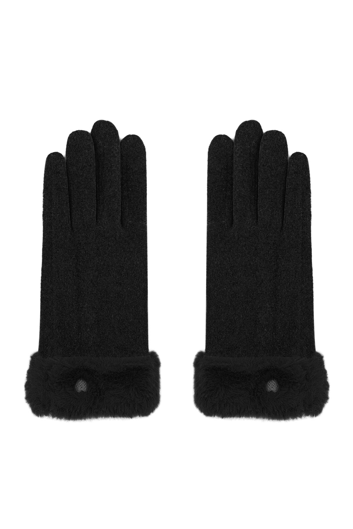 Cozy cloud gloves - black h5 