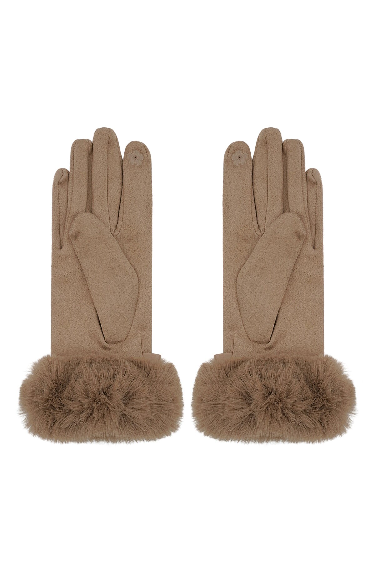 Refined grace gloves - brown h5 Picture3