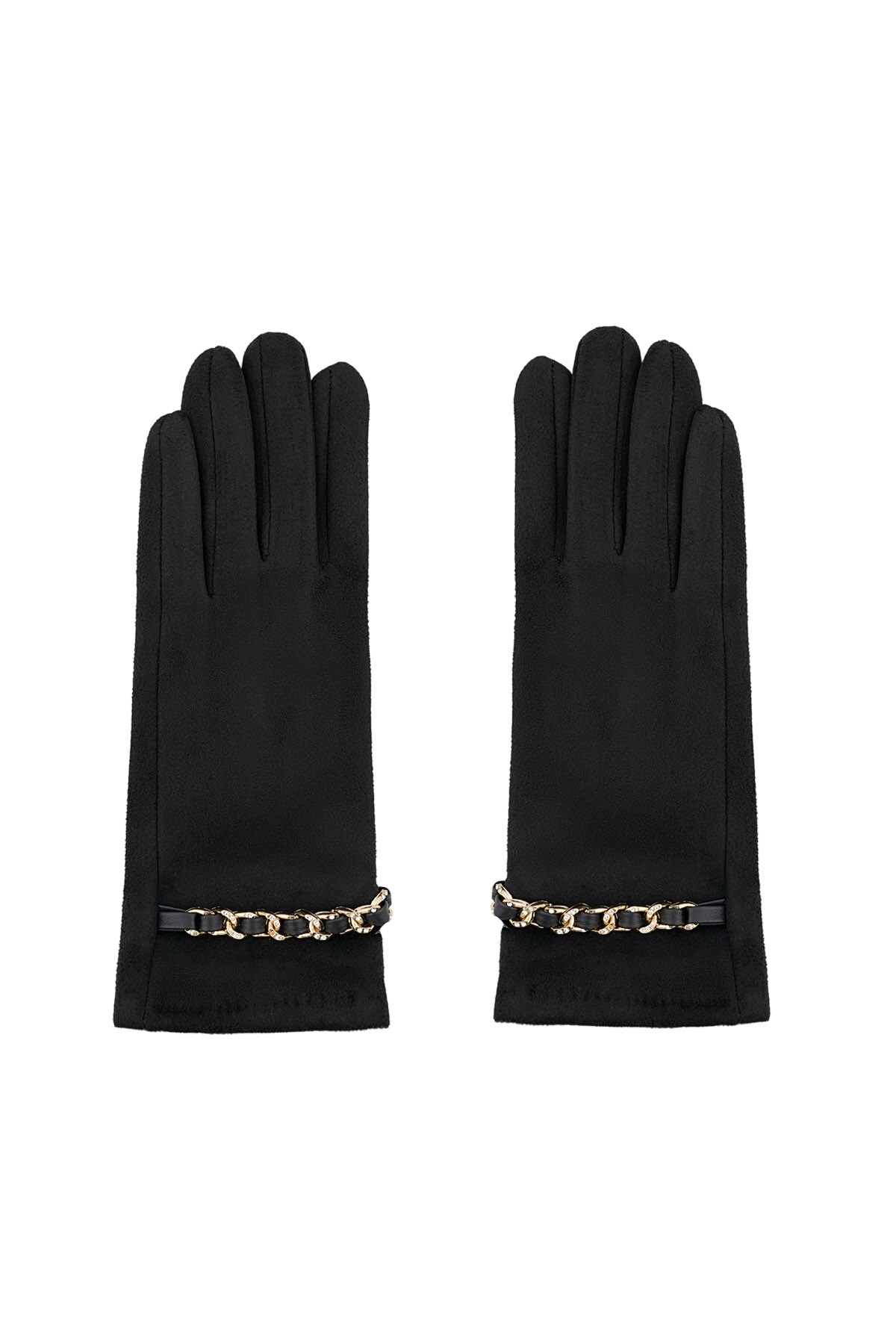 Glamour glove - black 