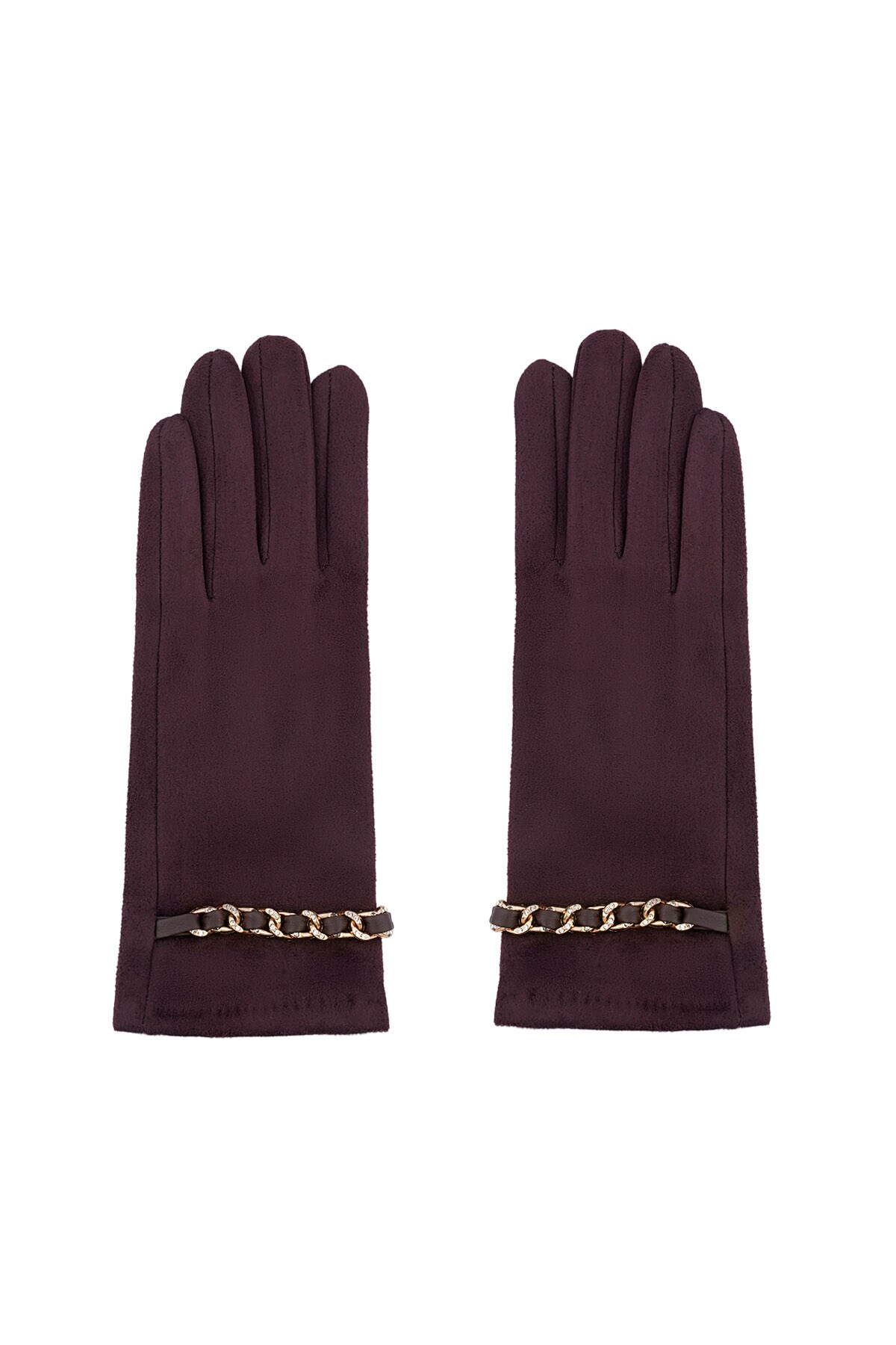 Glamour glove - brown h5 