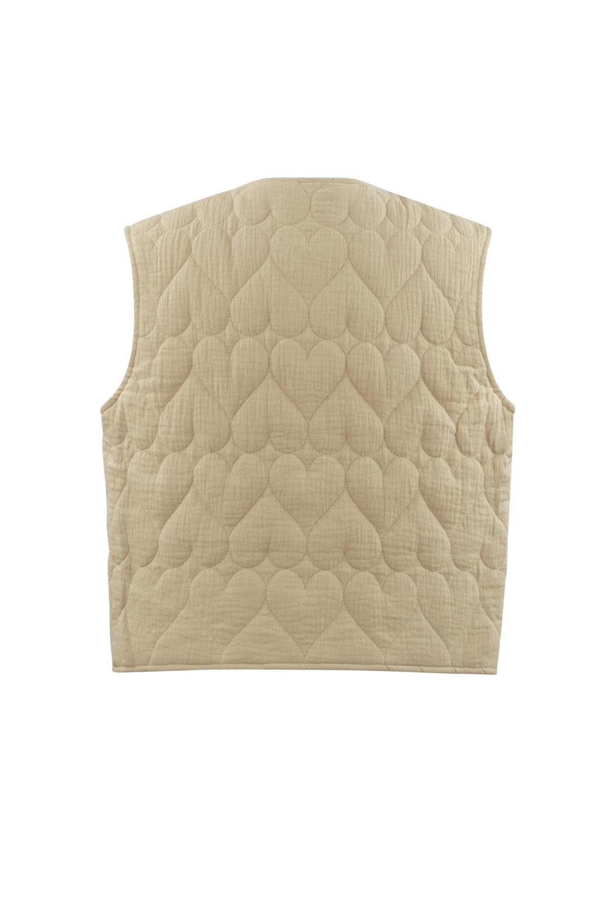 Waistcoat with bows - beige Picture7