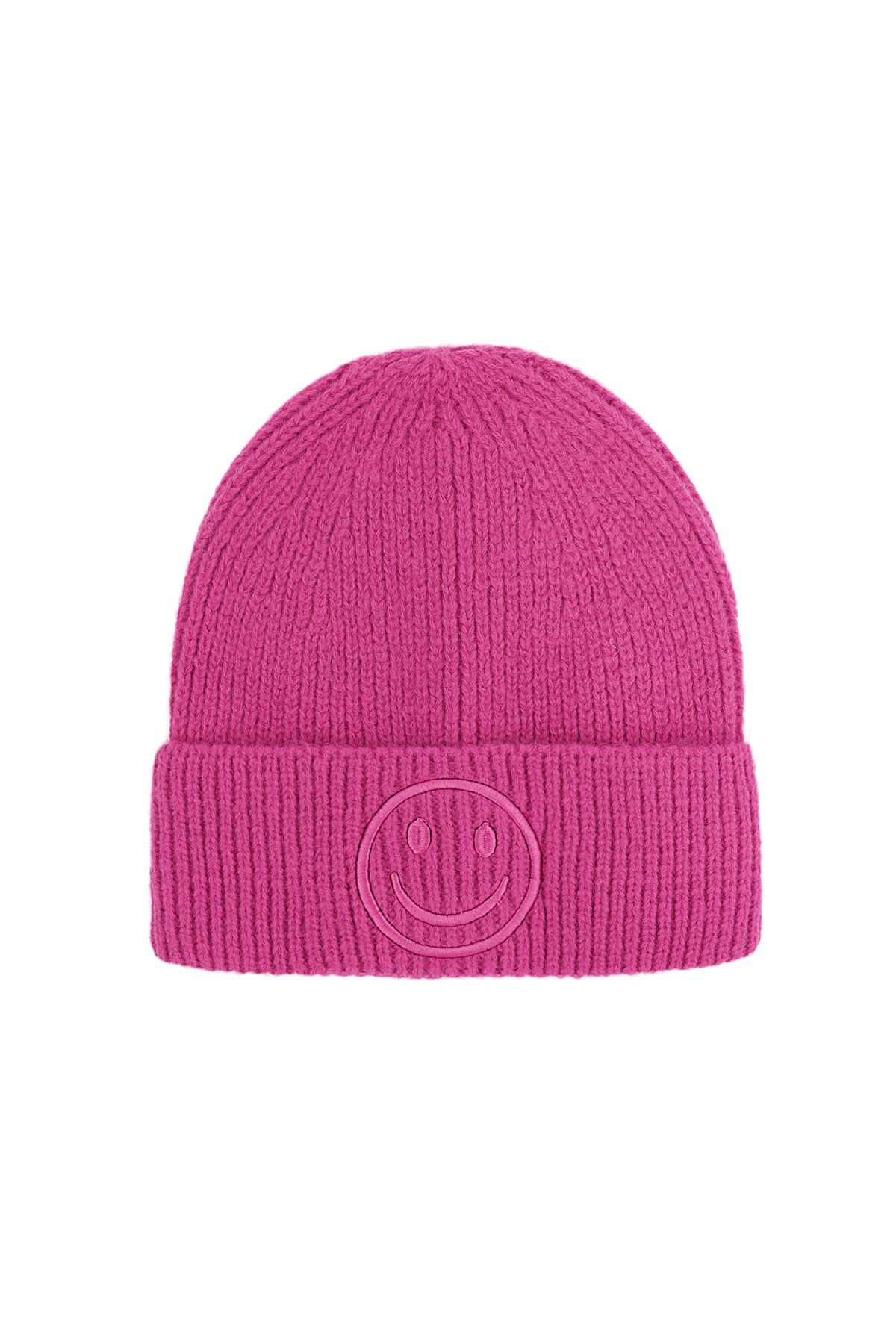 Hat season of smiley - fuchsia h5 