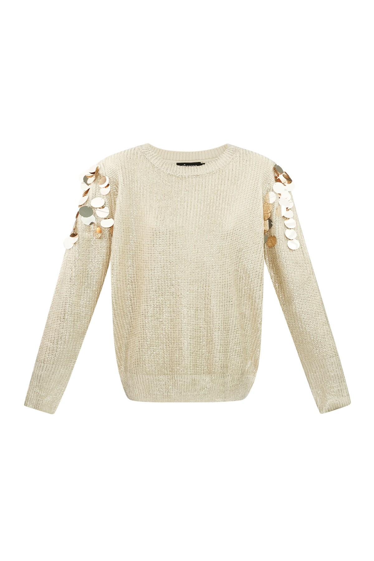 Sequin Sparkle sweater - Gold color 