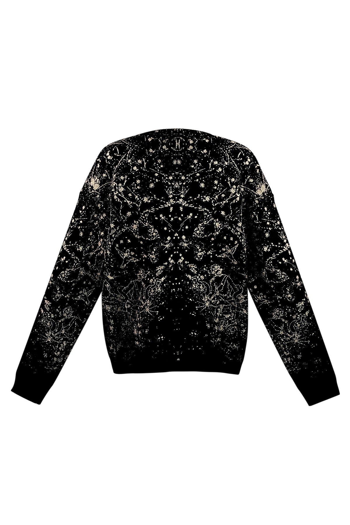 Sweater sparkle statement - black Picture7