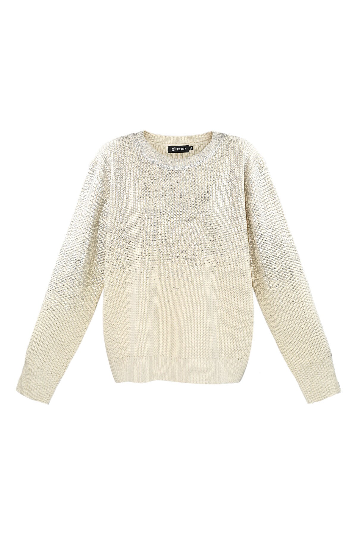 Glitz and Glow sweater - Silver color h5 