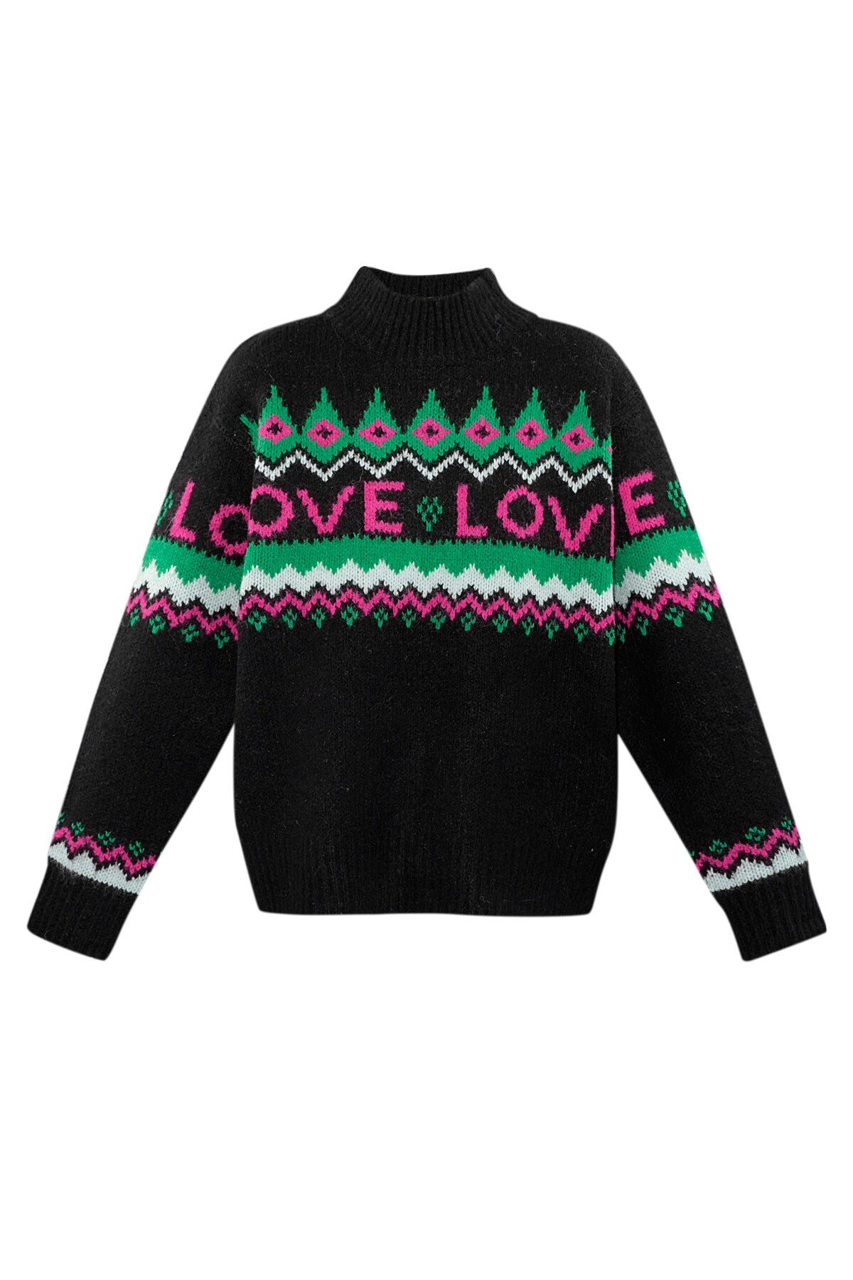 Love Sweater Weather sweater - black 