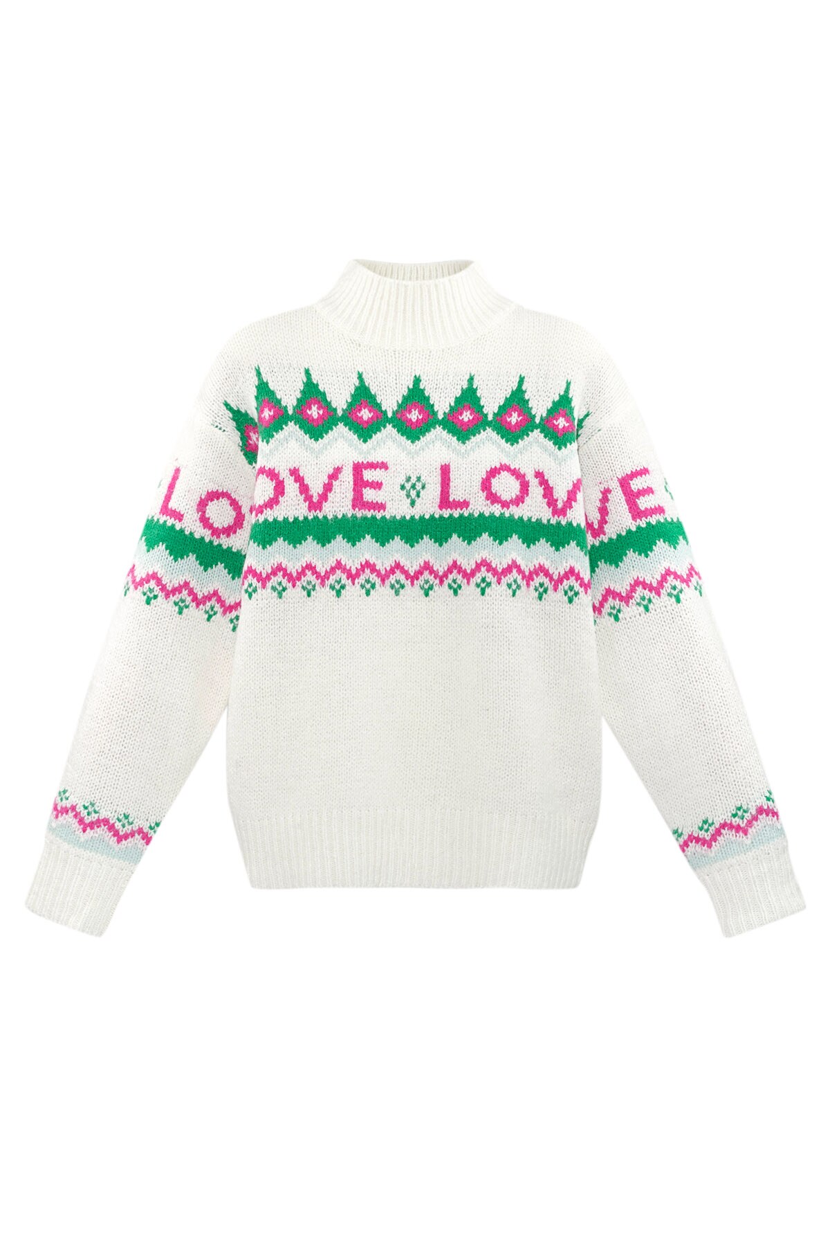 Love Sweater Weather sweater - white h5 