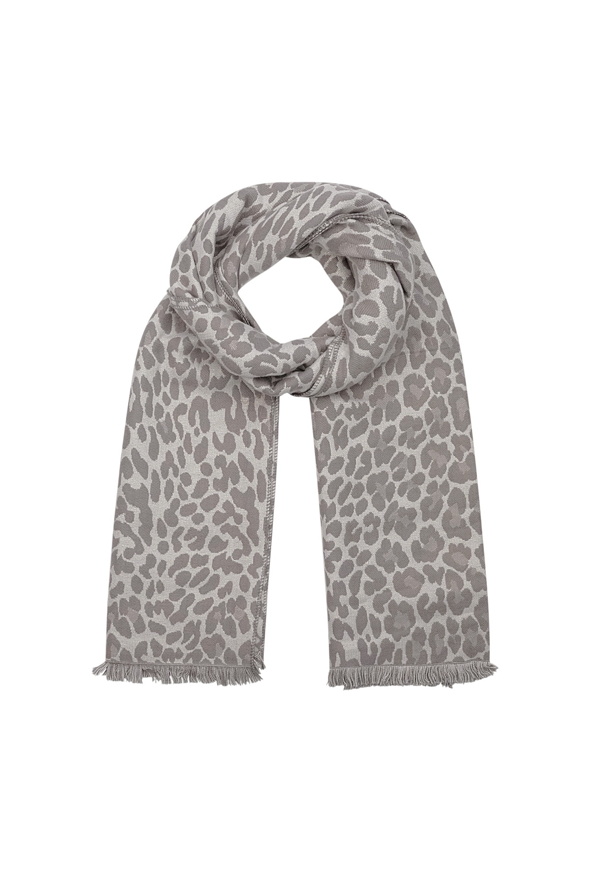 Bufanda de invierno Leo Lover - Gris h5 